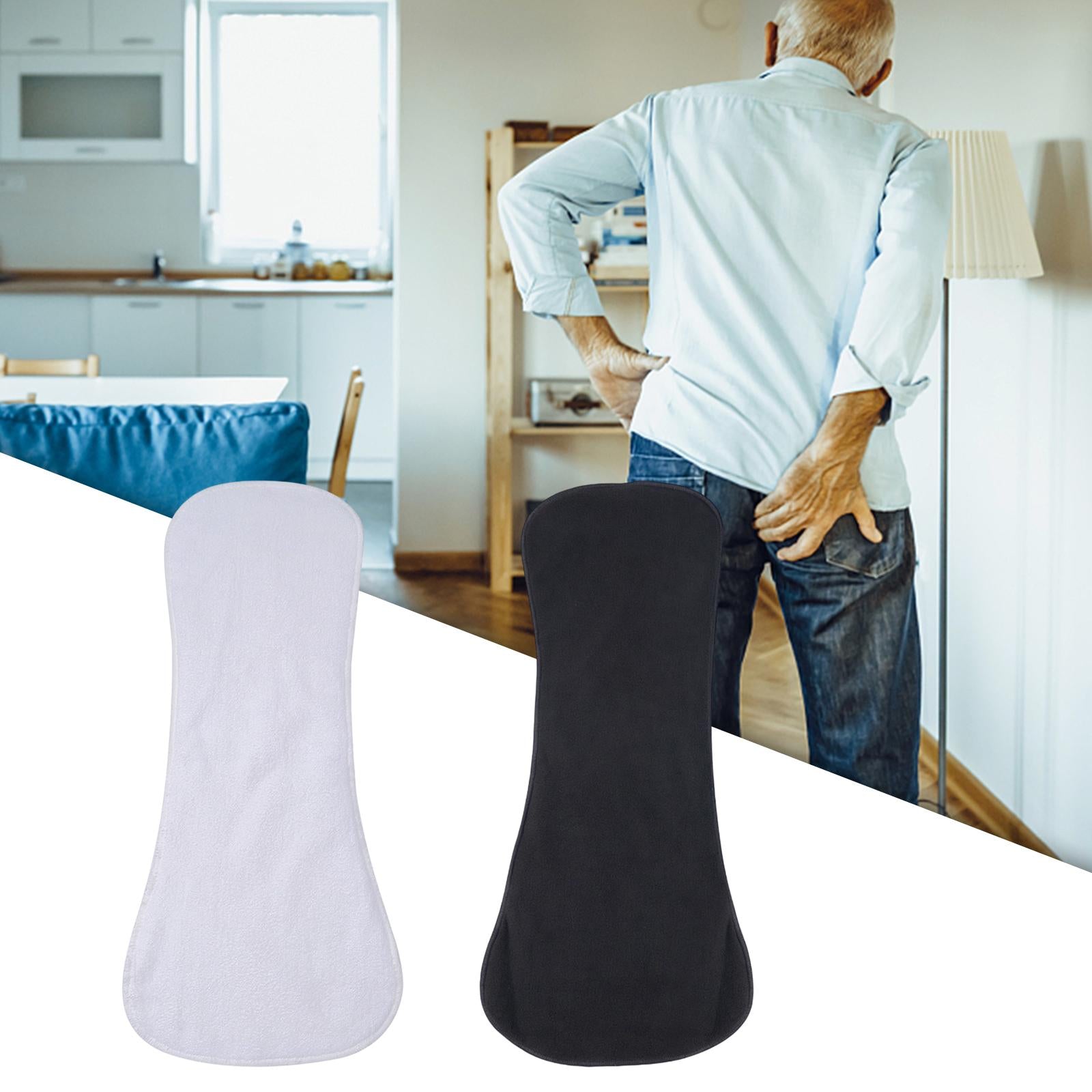 Diaper Insert for Adult Incontinent Nappy Liner Reusable for Adult Elderly White