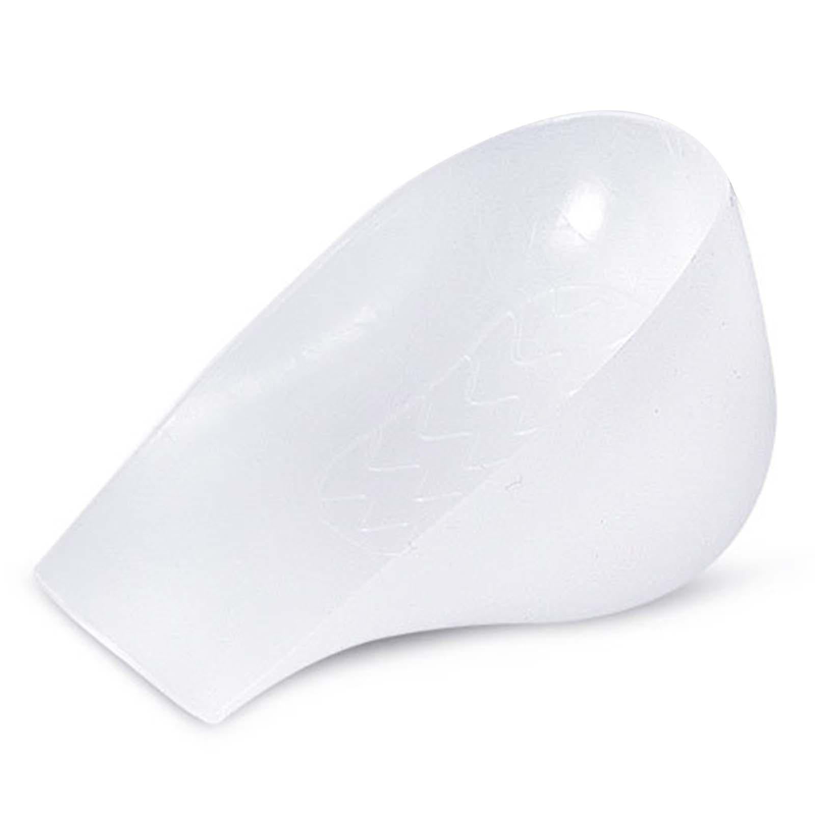 Soft Height Increase Insoles Inserts Heel Cups 1 Pair Silicone for Women Men 2cm
