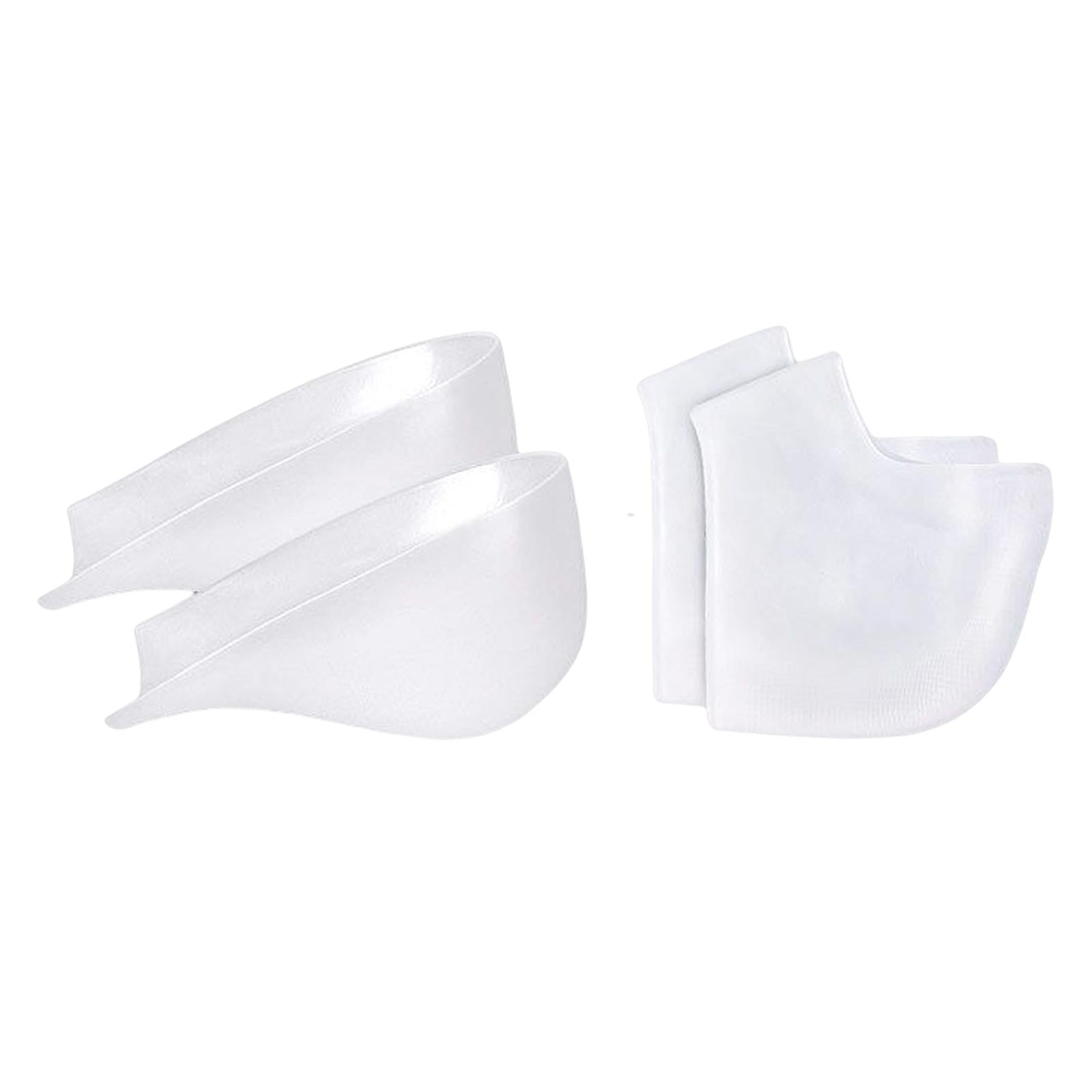 Soft Height Increase Insoles Inserts Heel Cups 1 Pair Silicone for Women Men 3cm