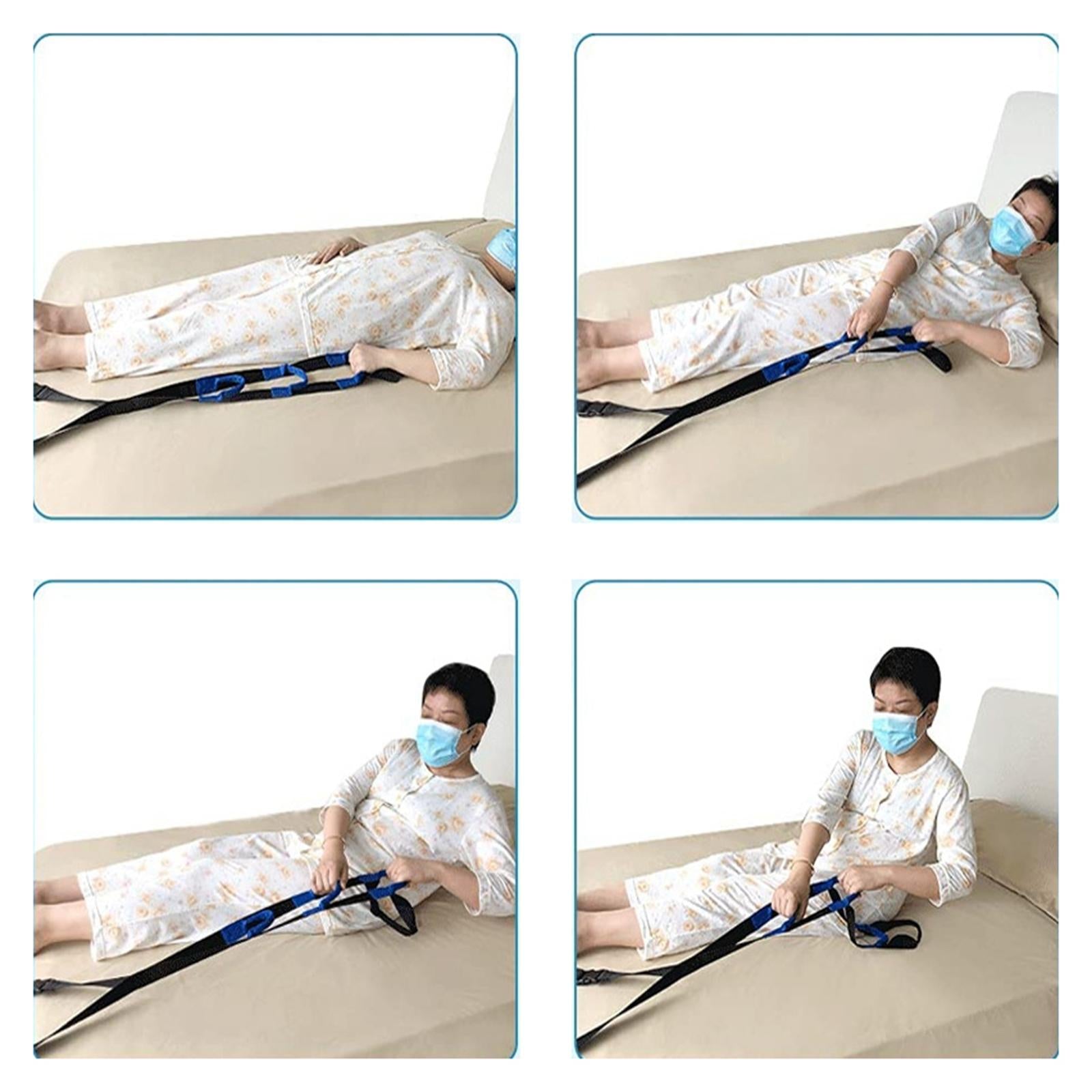 Bed Ladder Assist with Handle Strap Sit up Hoist for Elderly Pregnant Senior