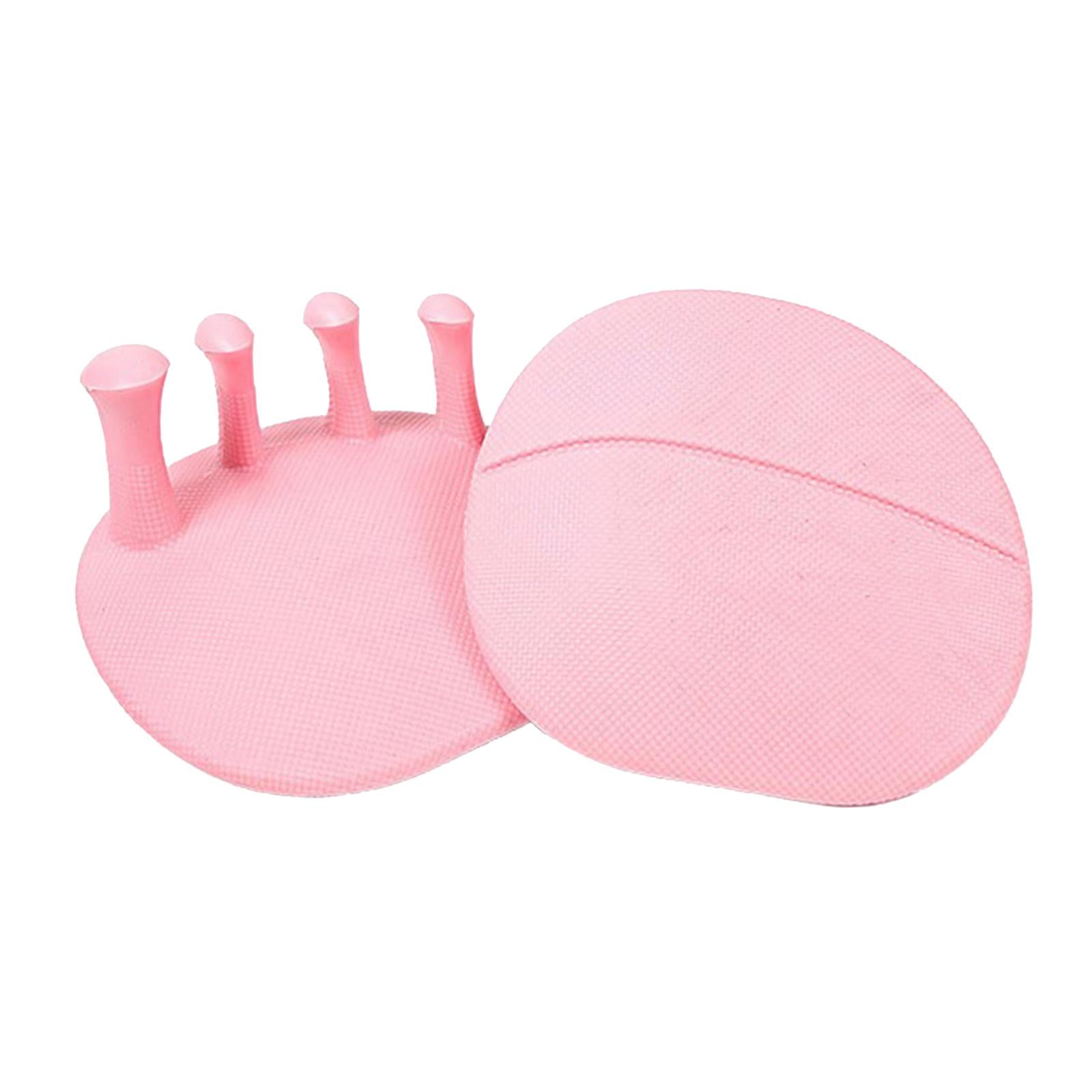 2x Portable Toe Separators Toe Straightener Bunion Corrector Stretchers Pink