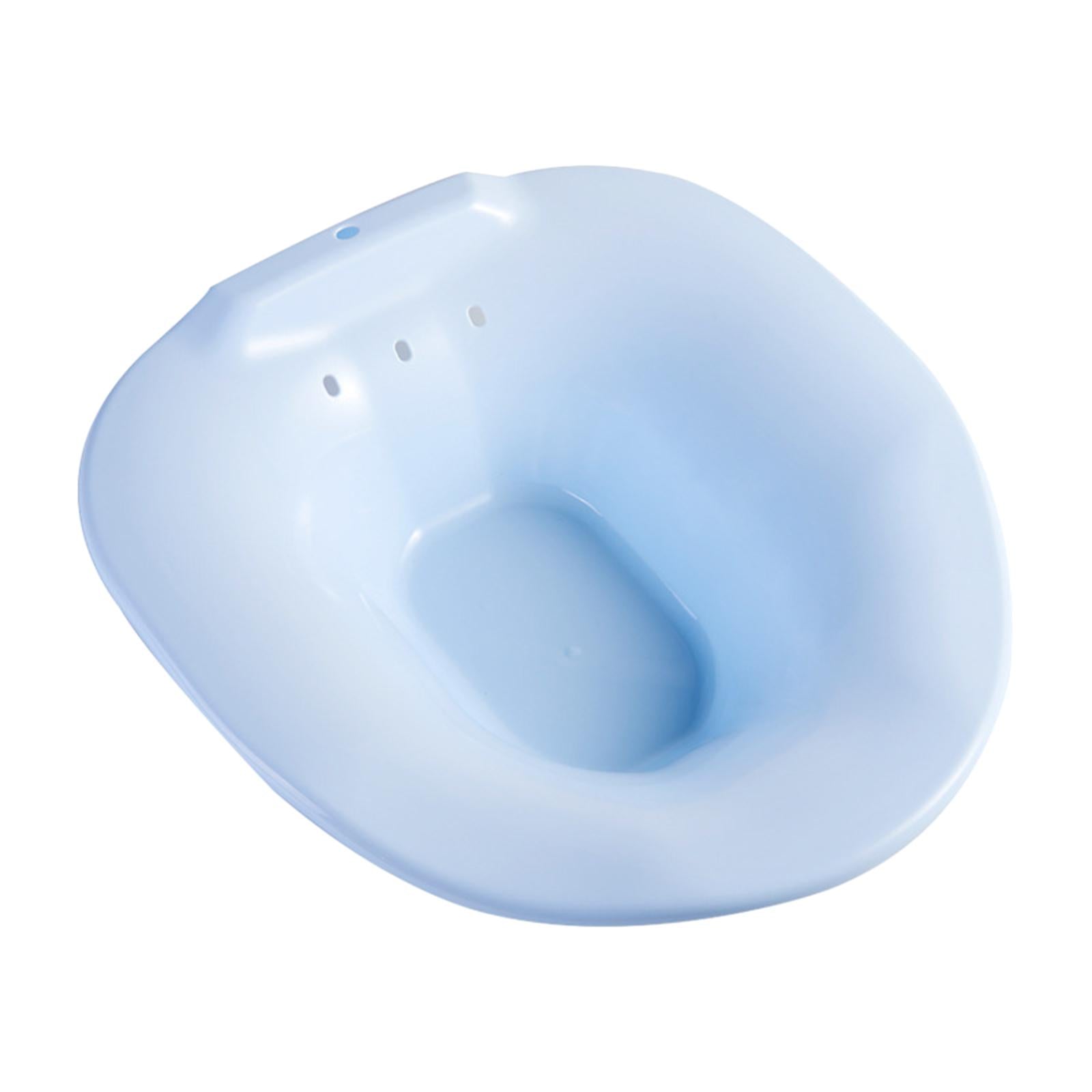 Sitz Bath Over The Toilet Squat Free Toilet Seat for Pregnant Women Blue