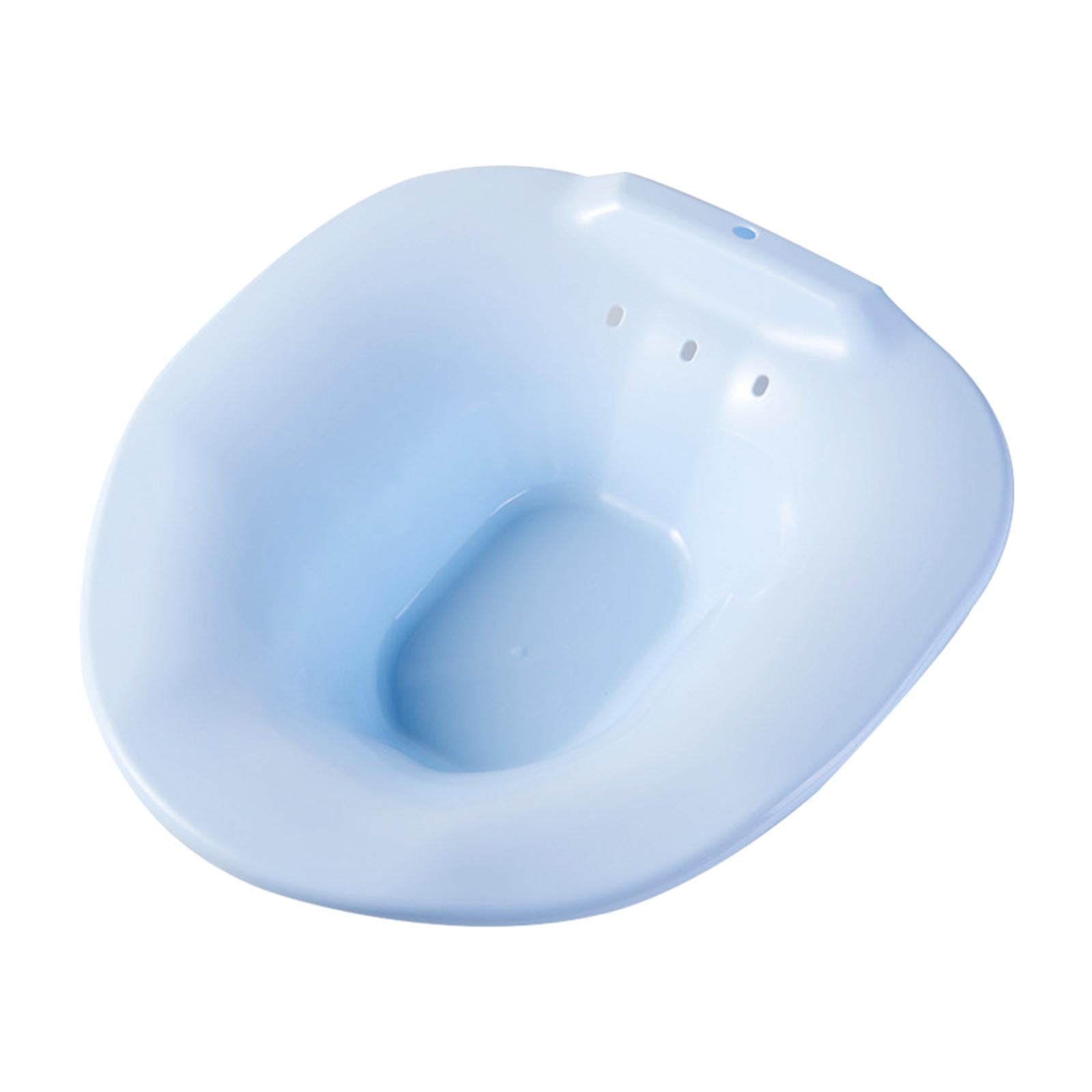 Sitz Bath Over The Toilet Squat Free Toilet Seat for Pregnant Women Blue