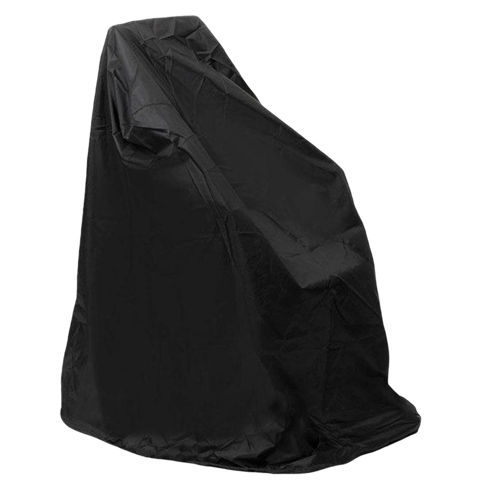 Wheelchair Cover Durable Mobility Scooter Cover Lightweight for Outdoor 115x75x130cm Black