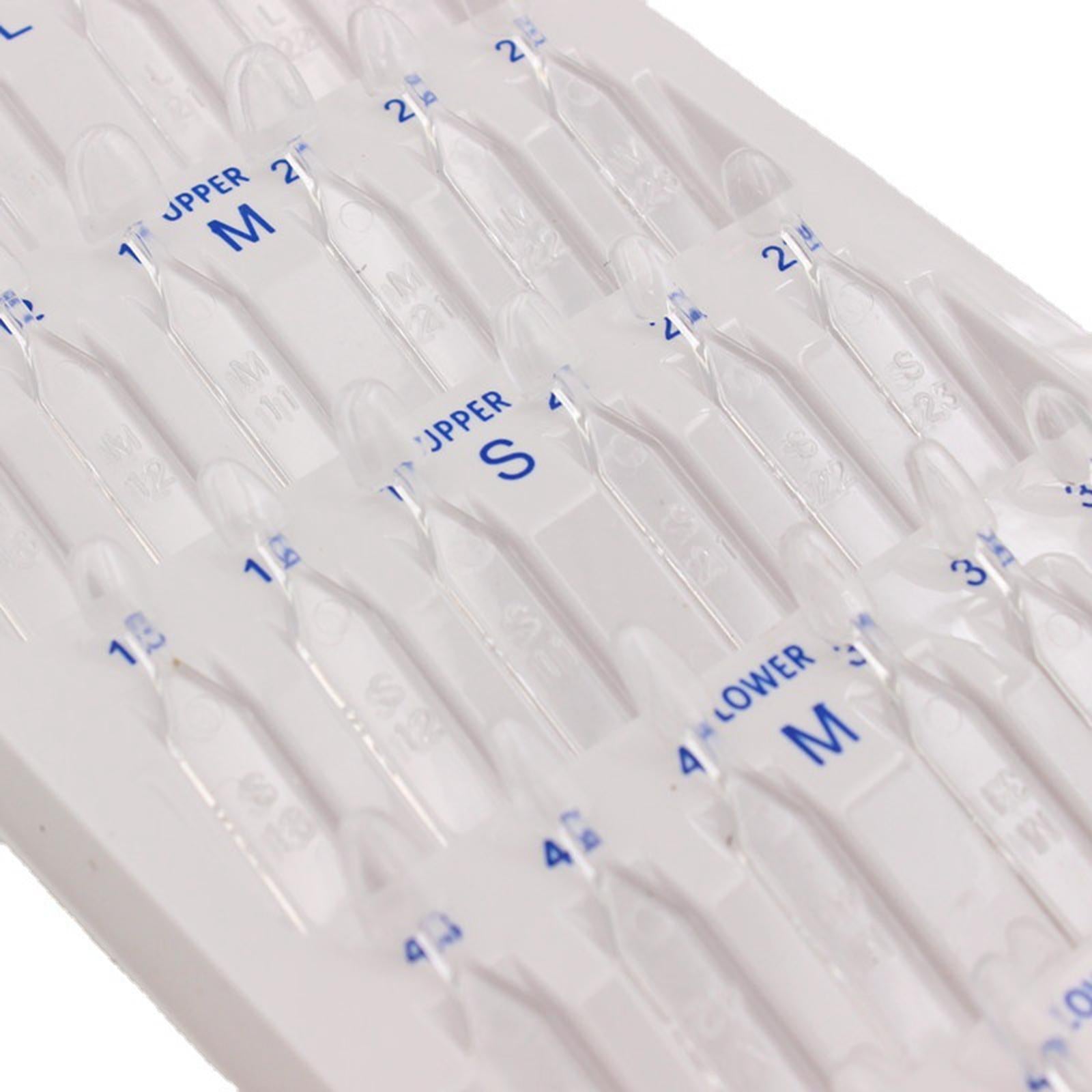 30 Pieces Dental Veneers Fast Quick Food Grade Plastic Teeth Whitening Tool