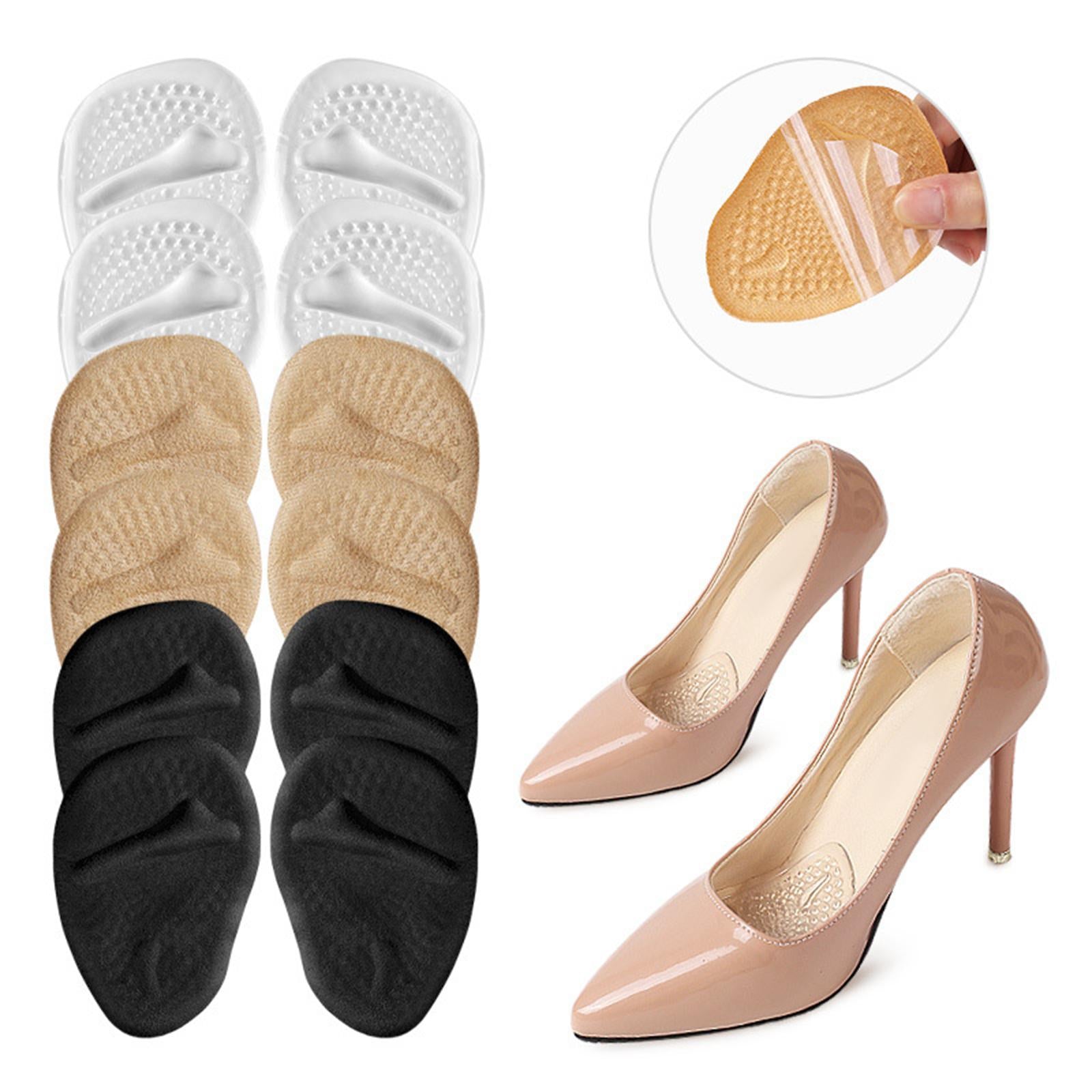 2x Metatarsal Pads Absorb Sweat Suit for All Shoes Comfortable Light Yellow