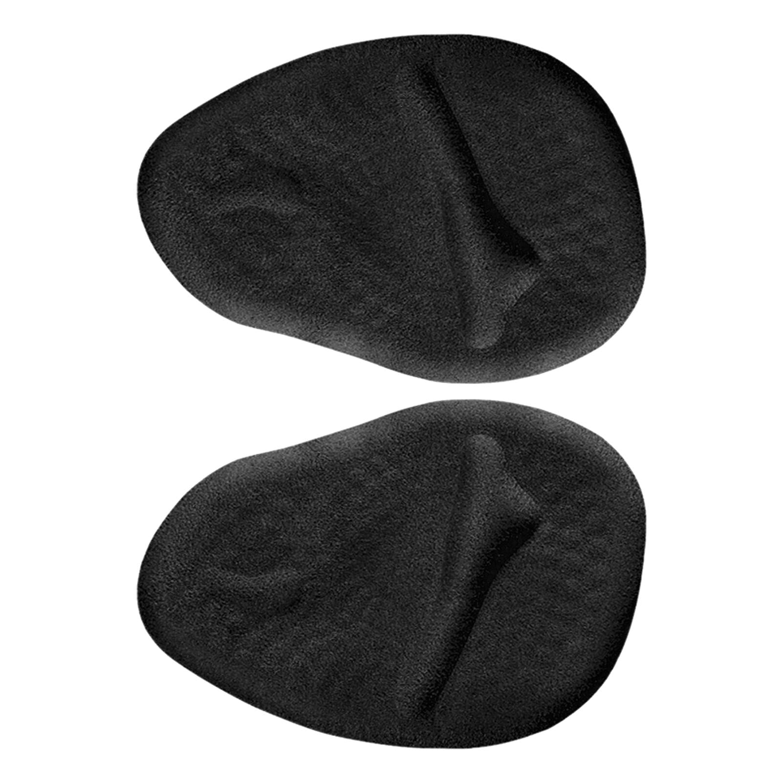 2x Metatarsal Pads Absorb Sweat Suit for All Shoes Comfortable Black