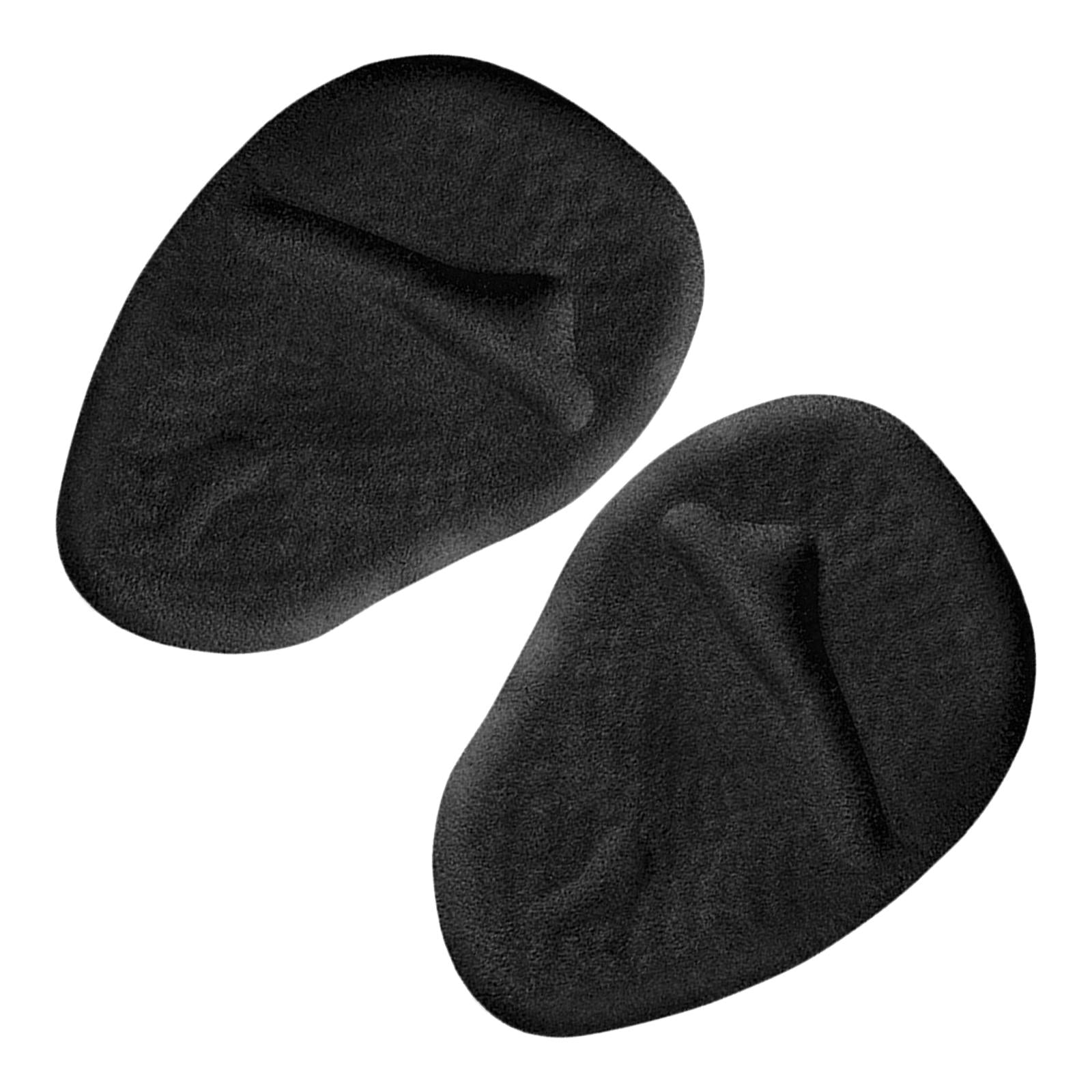 2x Metatarsal Pads Absorb Sweat Suit for All Shoes Comfortable Black