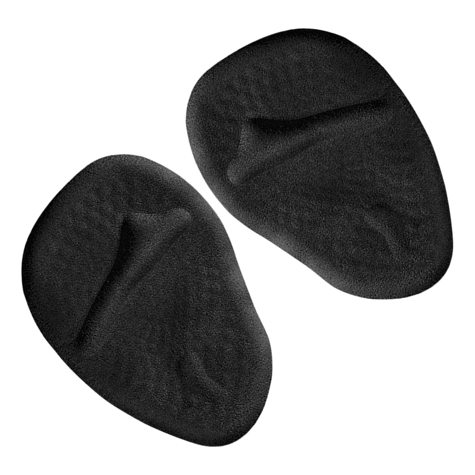 2x Metatarsal Pads Absorb Sweat Suit for All Shoes Comfortable Black