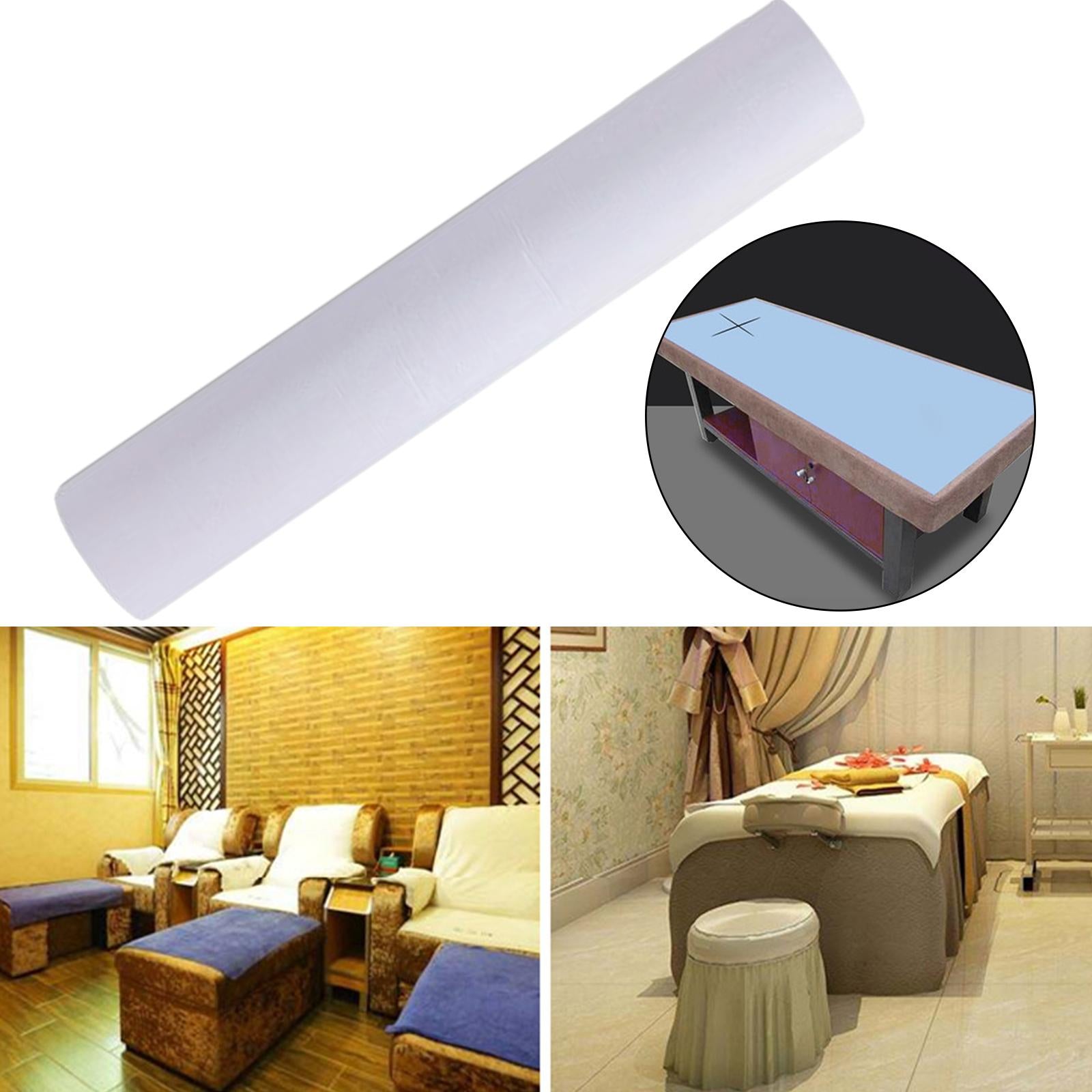 45Pcs/Roll Disposable Bed Sheet 80Cmx180cm for Beauty Salon SPA Stretcher White