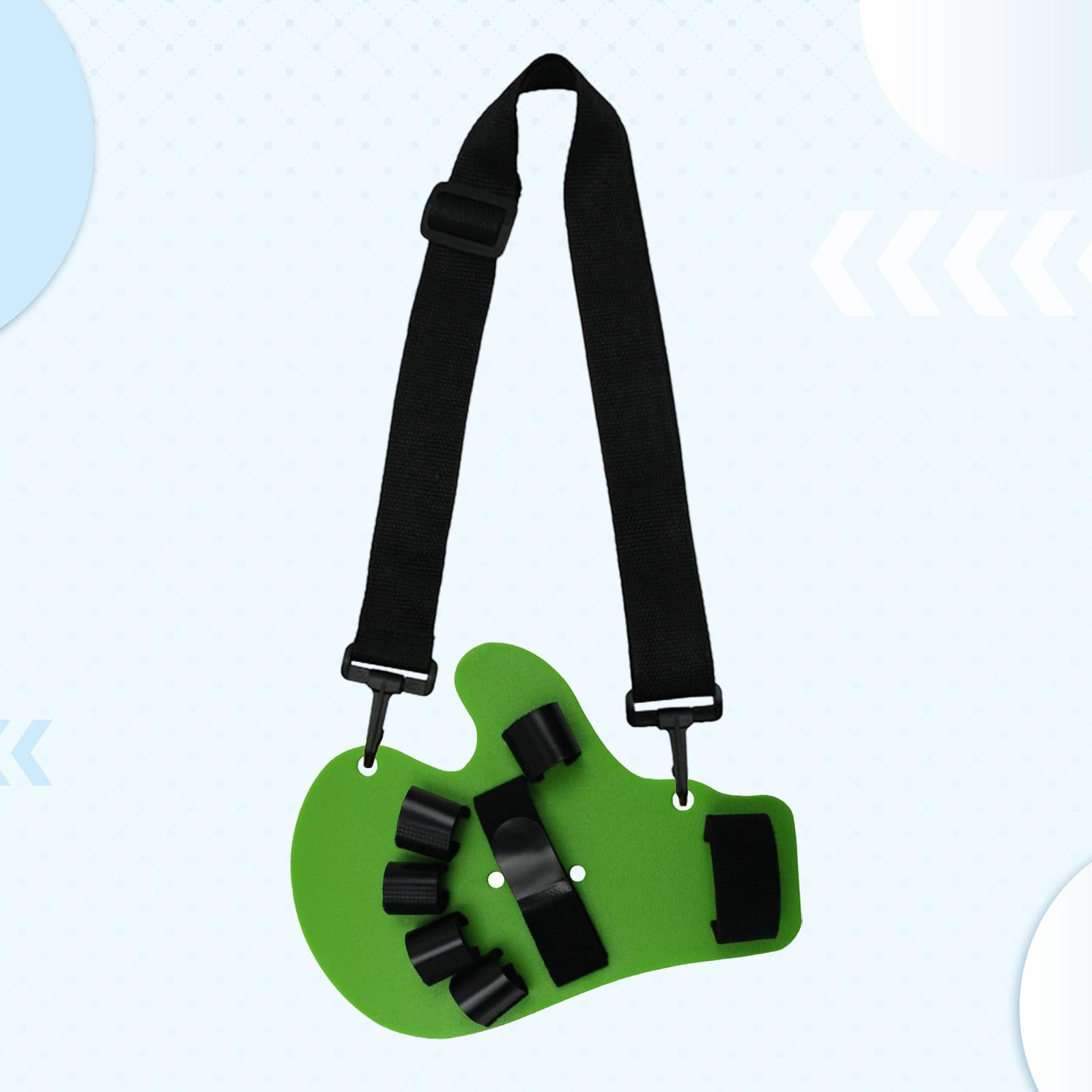Finger Orthotics Fingerboard Training Rehabilitation Device Green