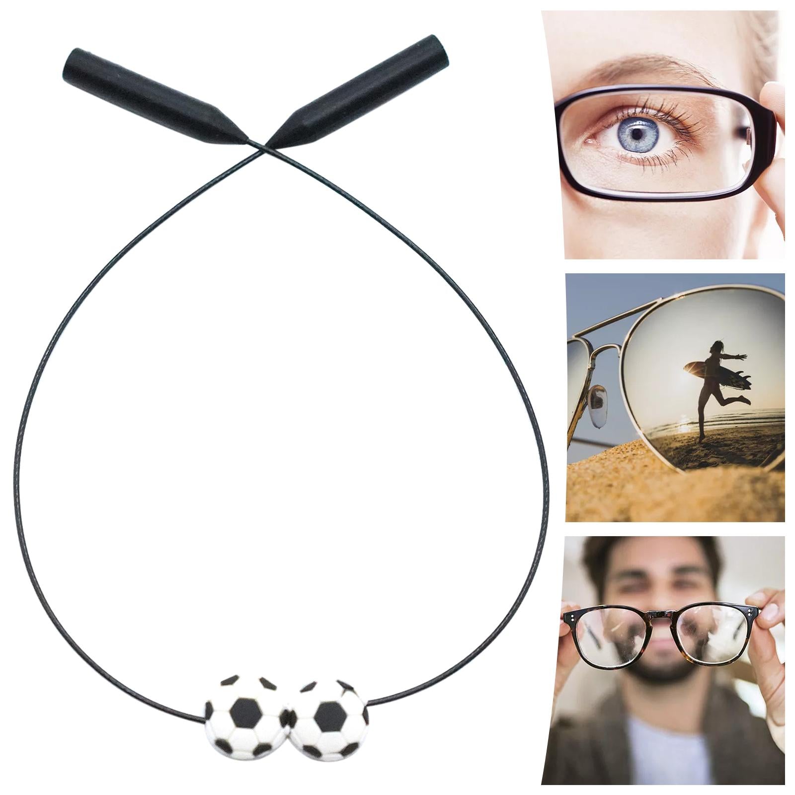 Glasses Fixed Strap Rope Sunglass Holder Soft for Running Study Football