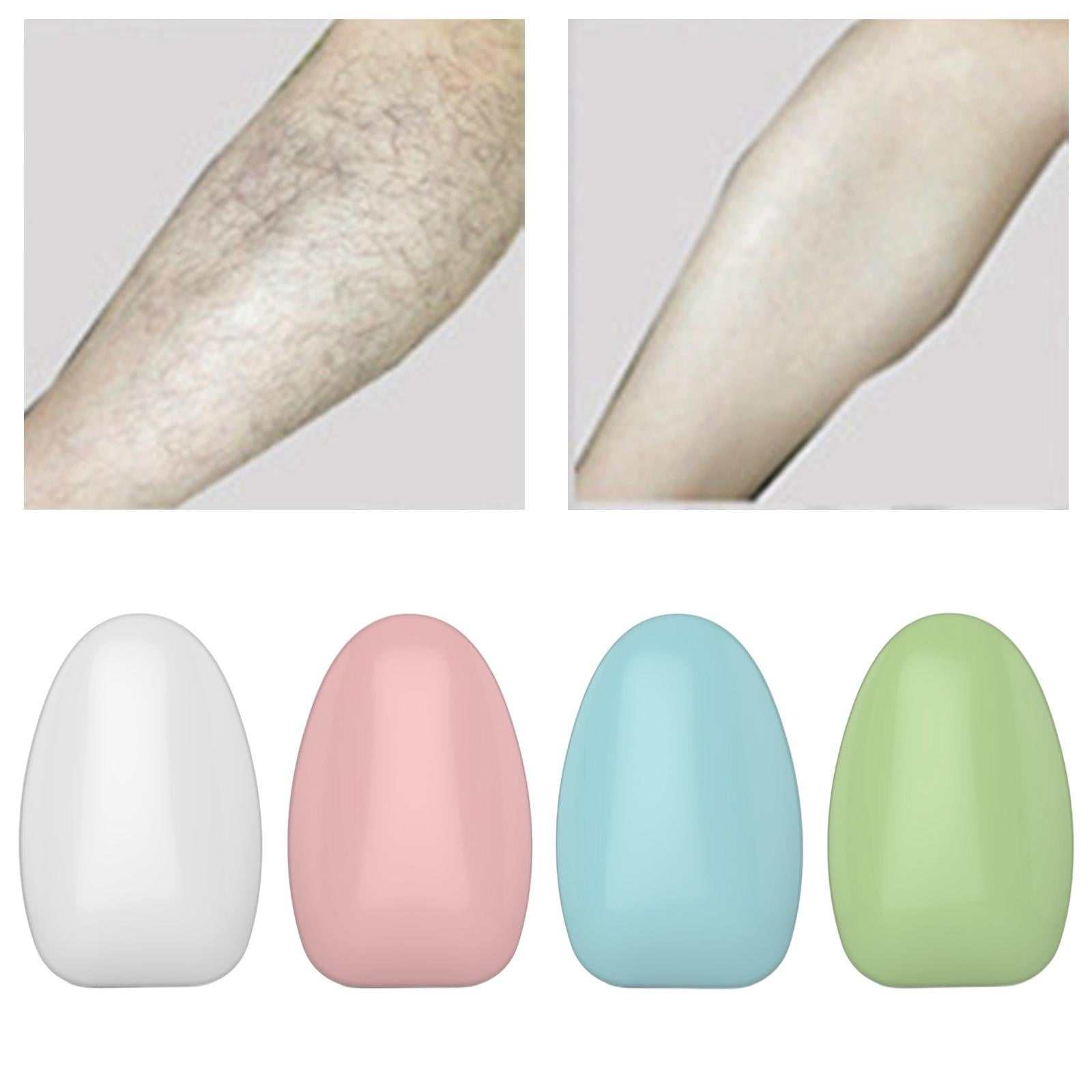 Crystal Physical Hair Removal Epilator Painless Efficient Household Portable White