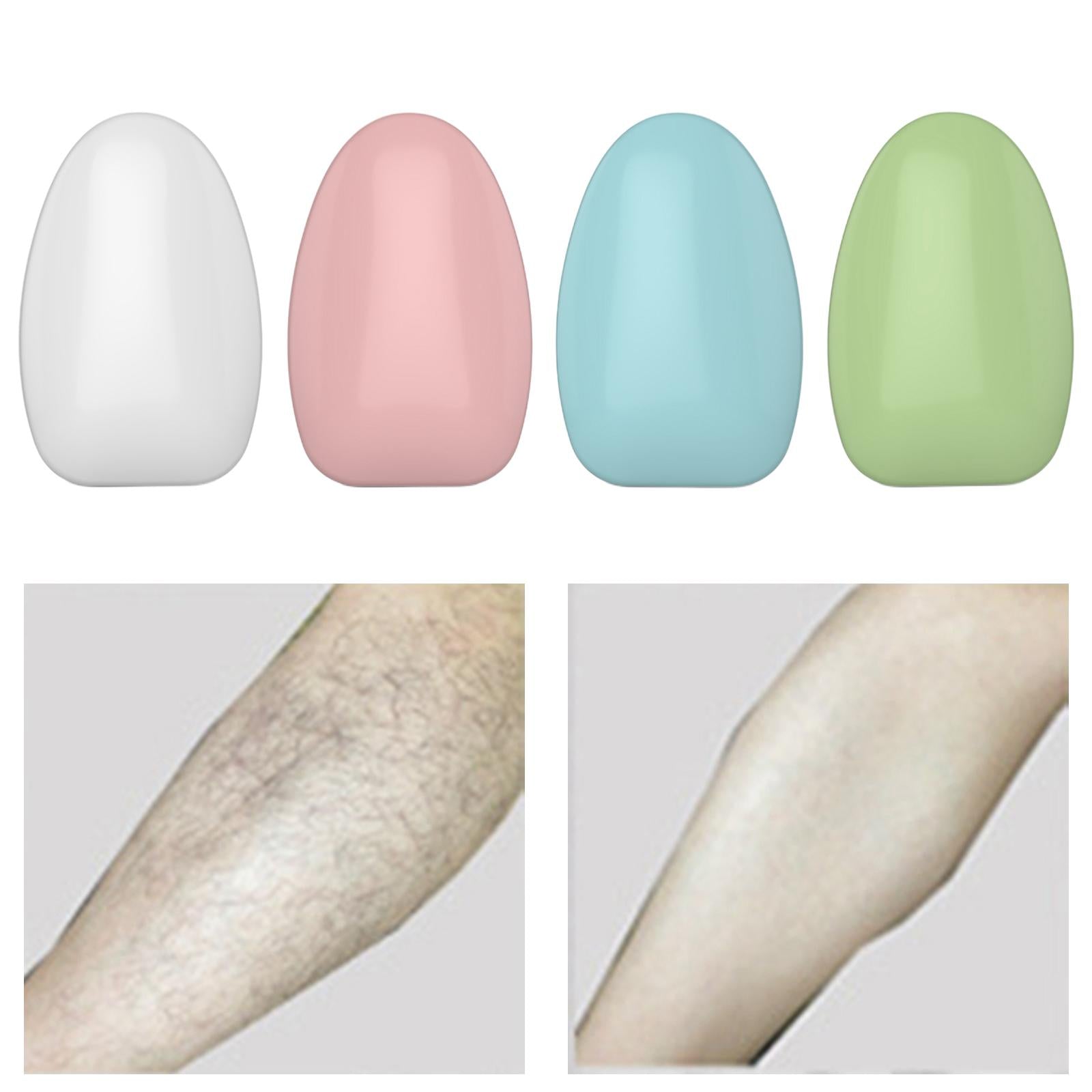 Crystal Physical Hair Removal Epilator Painless Efficient Household Portable White