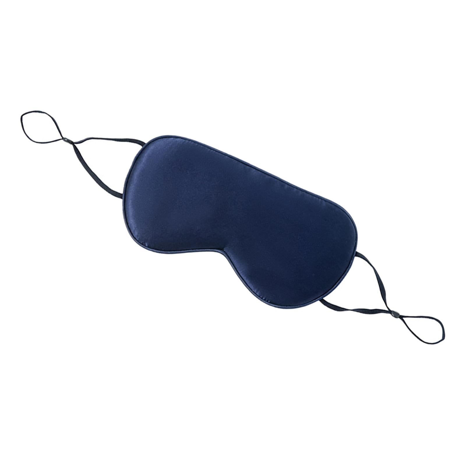 Sleeping Eye Mask Lightweight Sleeping Mask Portable for Travel Sleep Nap Dark Blue