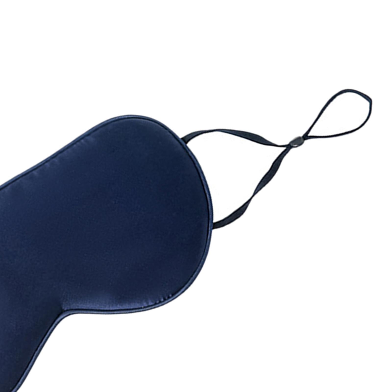 Sleeping Eye Mask Lightweight Sleeping Mask Portable for Travel Sleep Nap Dark Blue