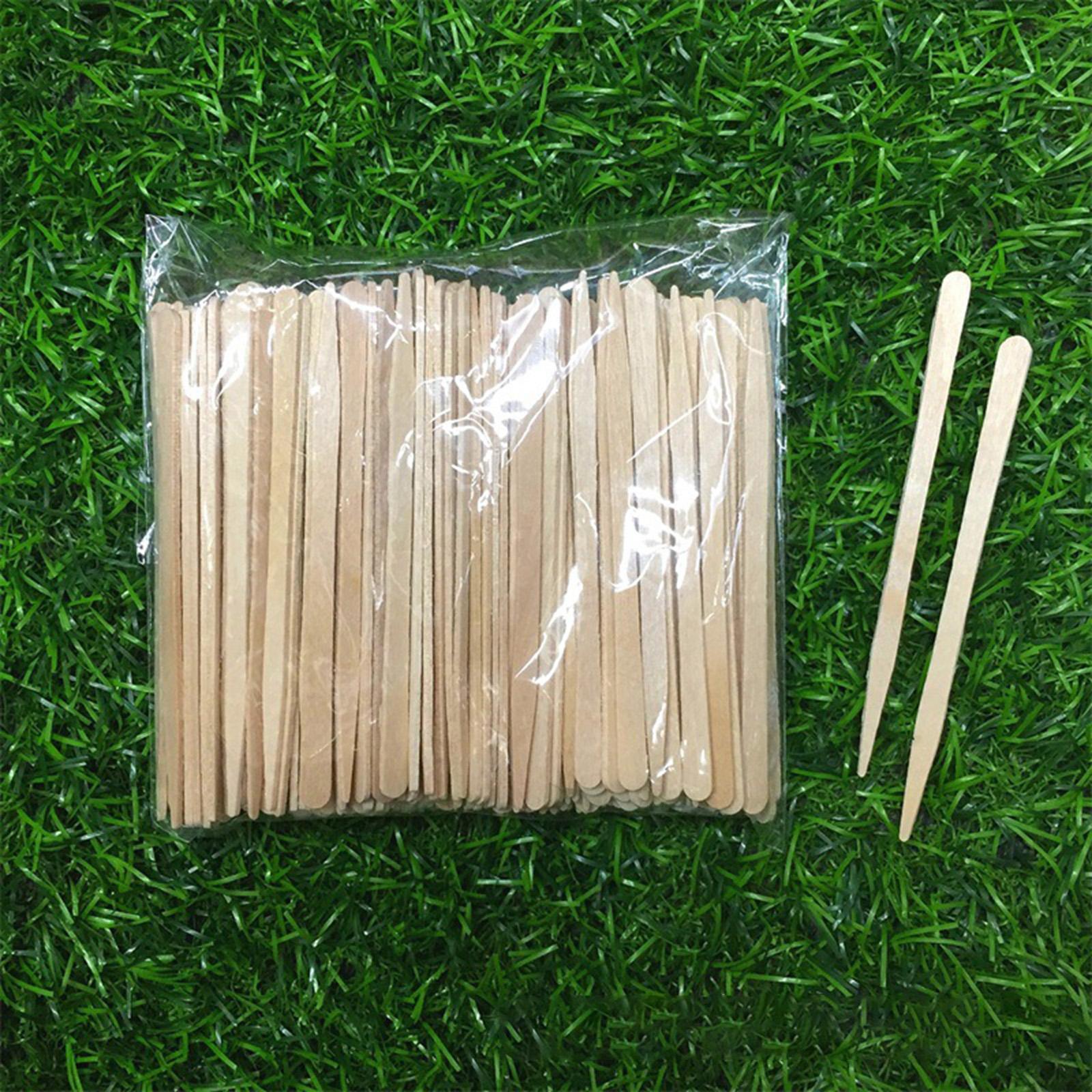 Wooden Wax Sticks Eyebrow Wax Sticks Beauty Stick Body Hair Removal