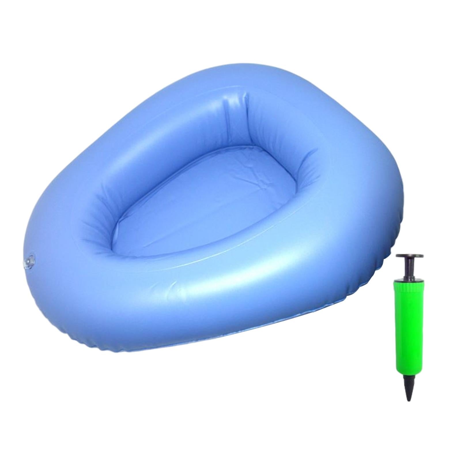 Inflatable Bedpan Portable Urinal Potty for Bathroom Incontinence Elderly