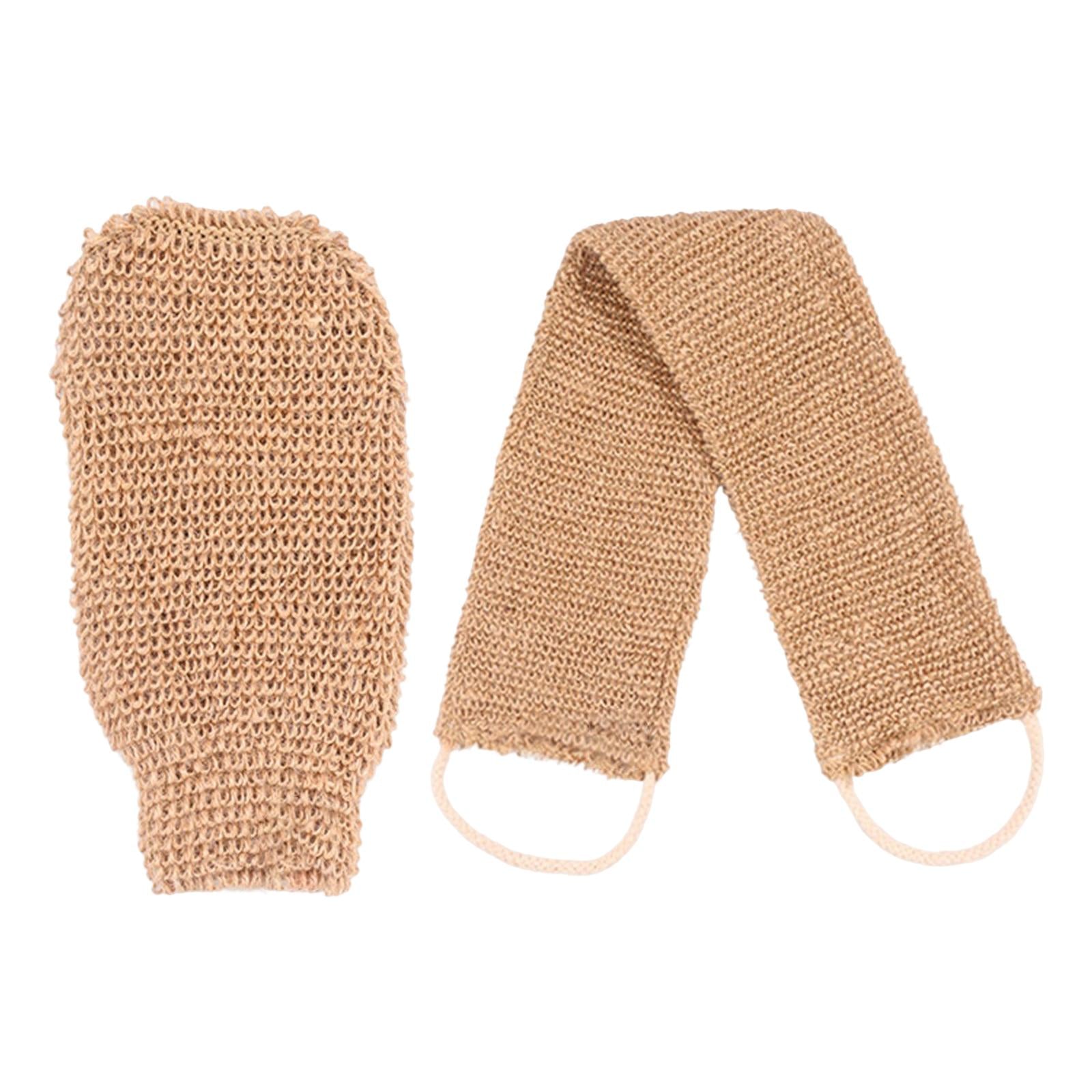 Body Scrubber Strap Back Body Exfoliating Belt for Skin Caring Bathing