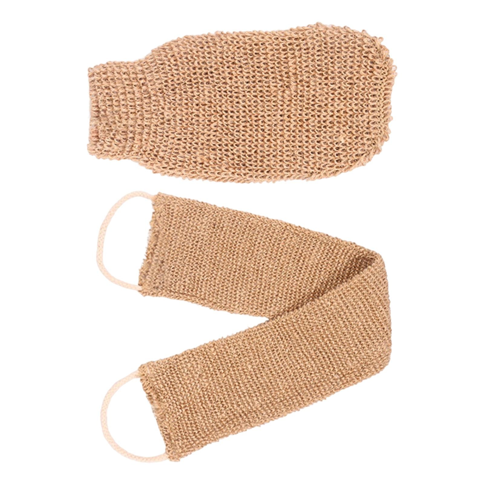Body Scrubber Strap Back Body Exfoliating Belt for Skin Caring Bathing