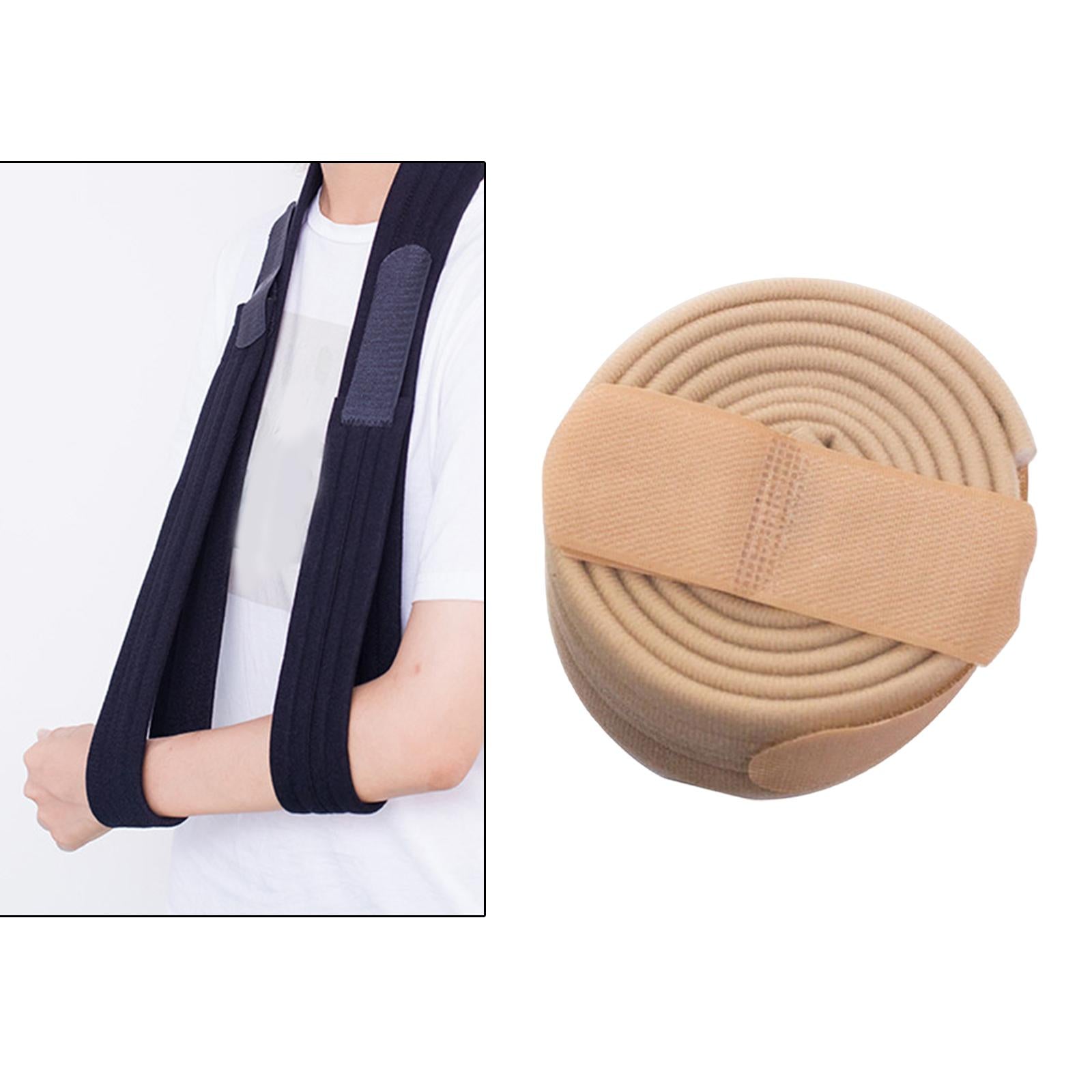 Arm Sling Shoulder Immobilizer for Injured Arm Hand Elbow Fracture Sprains Beige