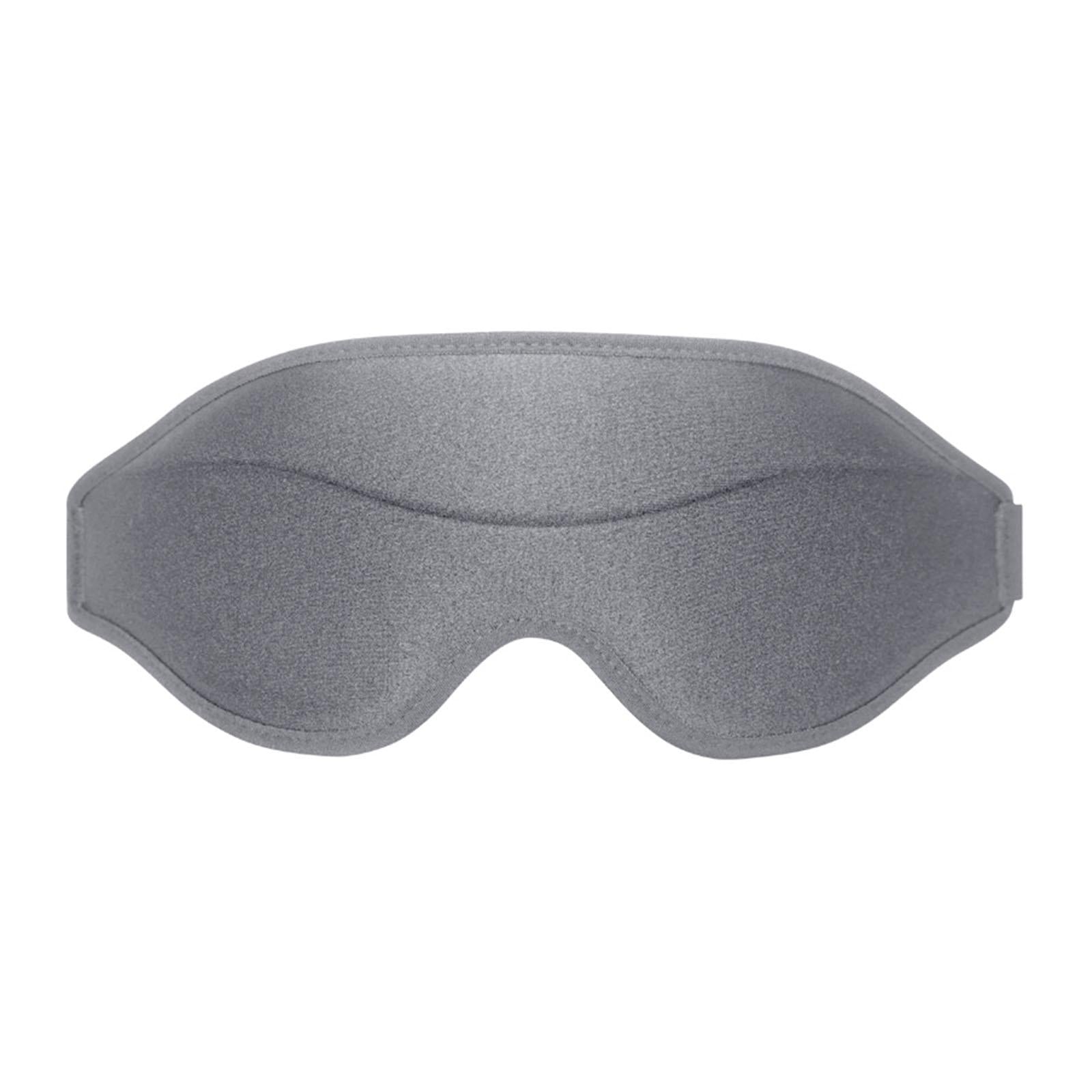 Sleep Mask Eye Mask 3D Contoured Eyeshade for Yoga Sleeping Women Men Gray