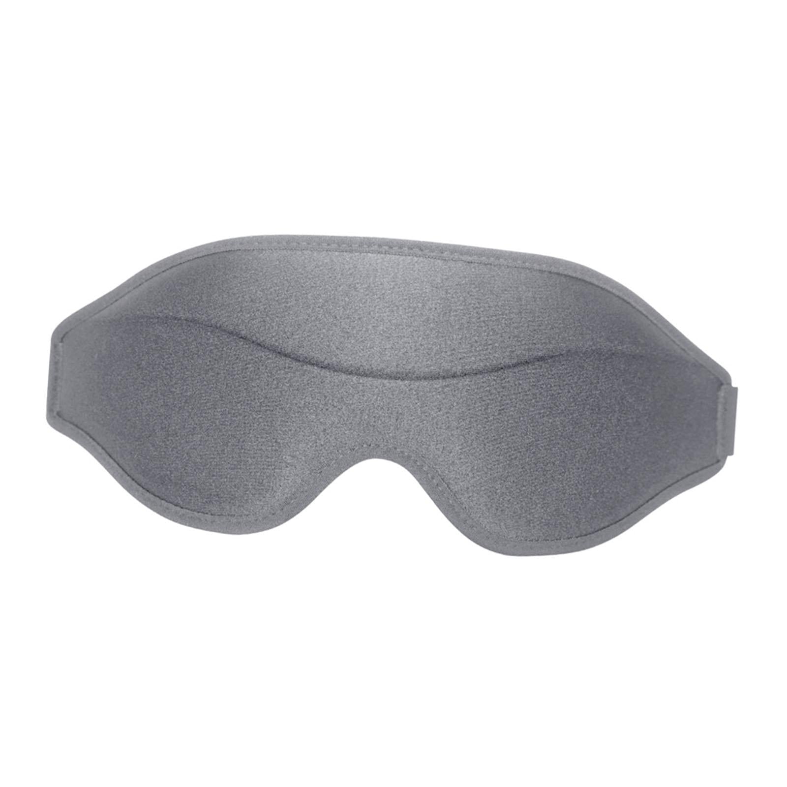 Sleep Mask Eye Mask 3D Contoured Eyeshade for Yoga Sleeping Women Men Gray