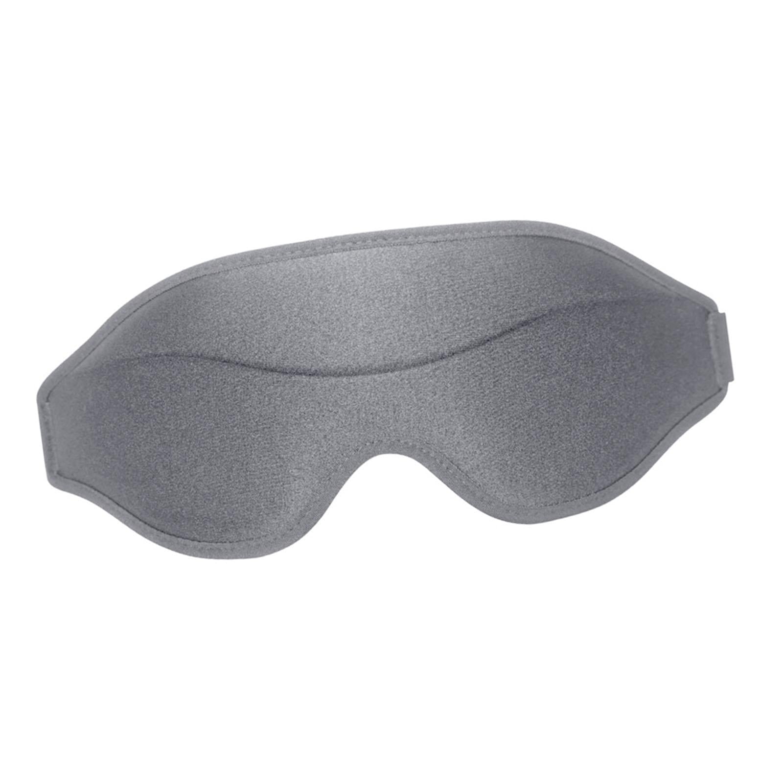 Sleep Mask Eye Mask 3D Contoured Eyeshade for Yoga Sleeping Women Men Gray
