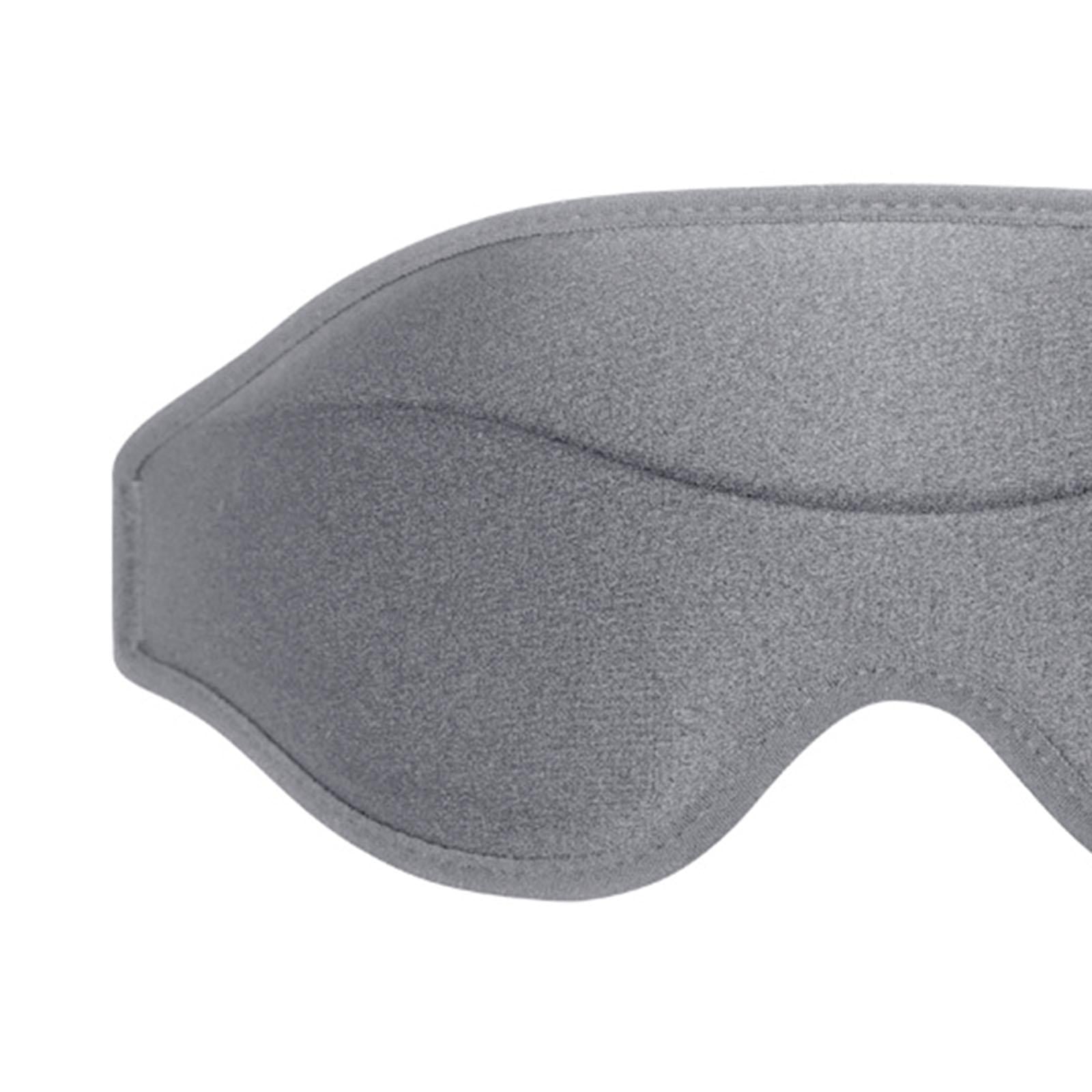 Sleep Mask Eye Mask 3D Contoured Eyeshade for Yoga Sleeping Women Men Gray