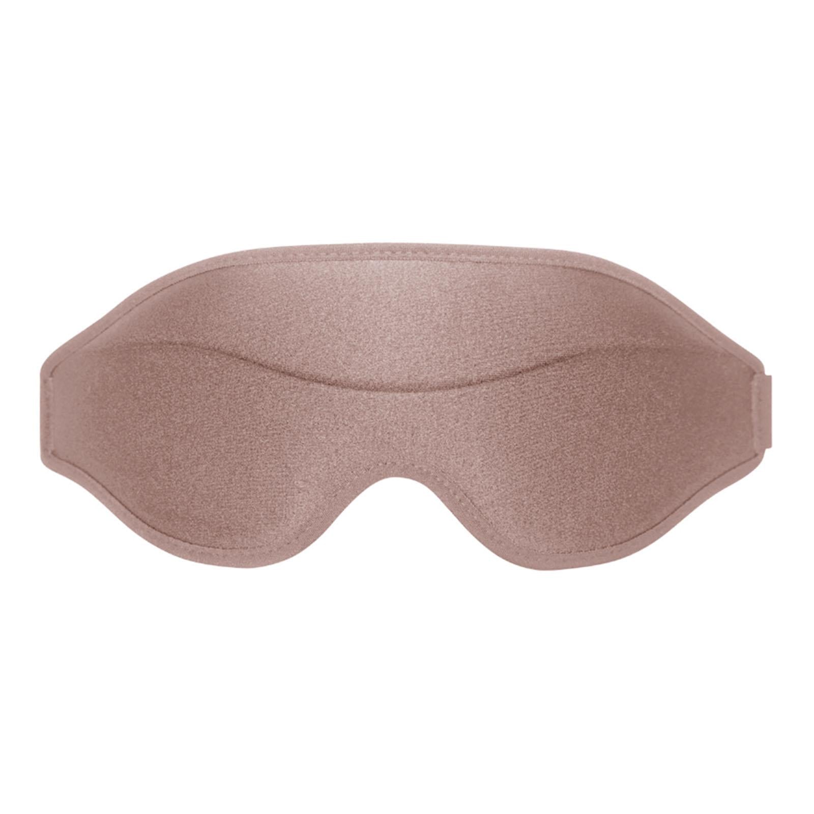 Sleep Mask Eye Mask 3D Contoured Eyeshade for Yoga Sleeping Women Men Pink