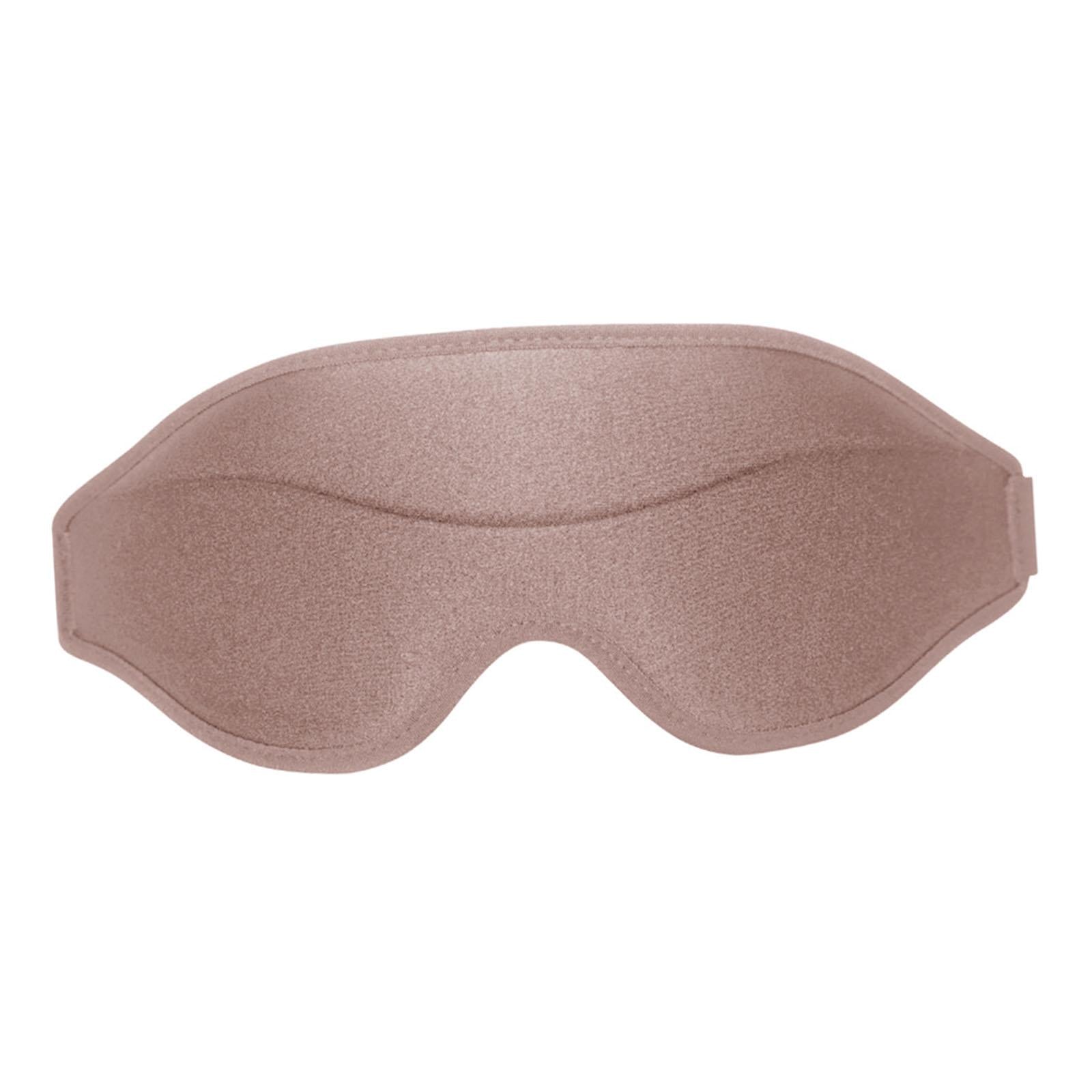 Sleep Mask Eye Mask 3D Contoured Eyeshade for Yoga Sleeping Women Men Pink