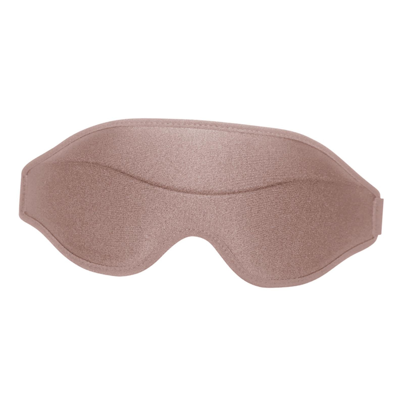 Sleep Mask Eye Mask 3D Contoured Eyeshade for Yoga Sleeping Women Men Pink