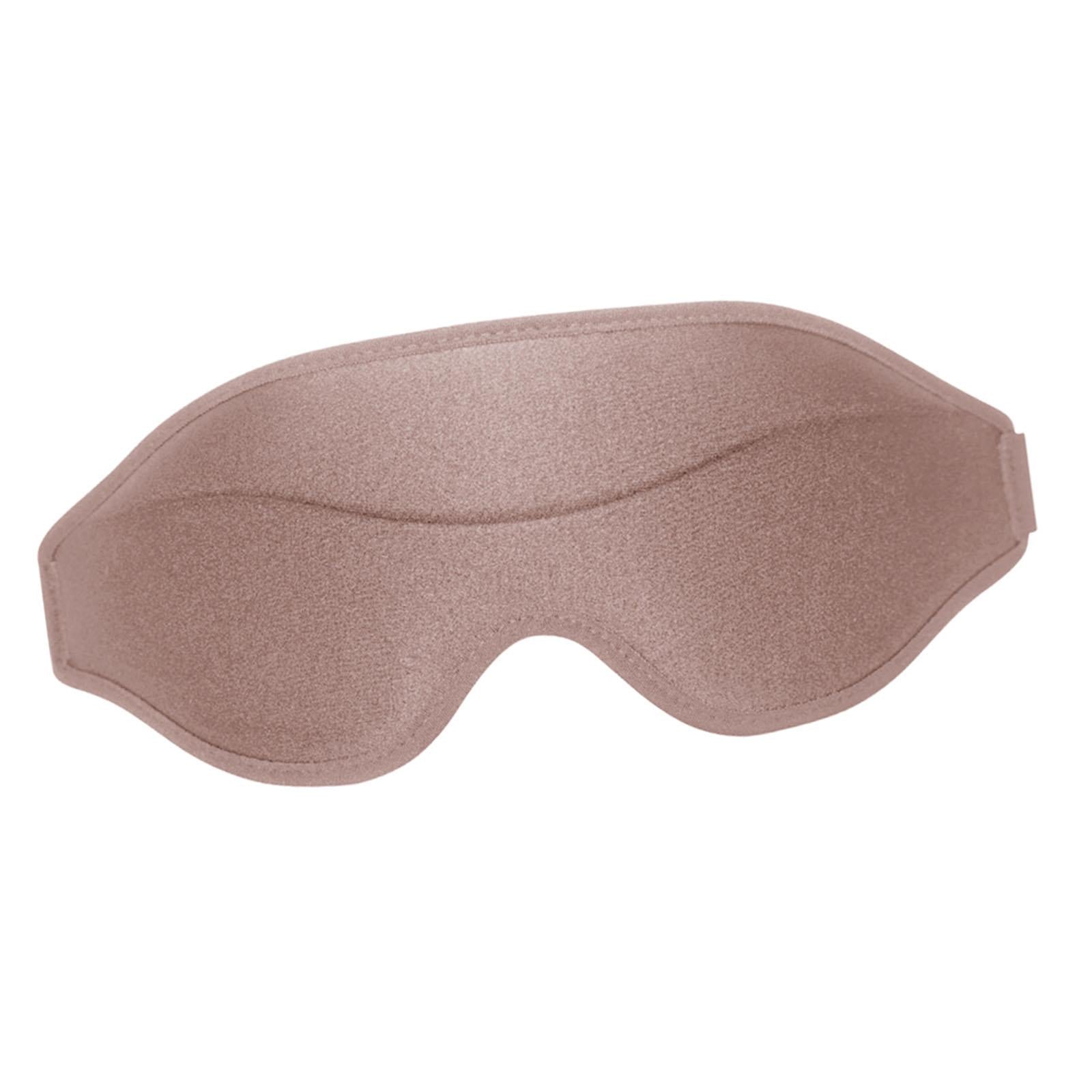 Sleep Mask Eye Mask 3D Contoured Eyeshade for Yoga Sleeping Women Men Pink