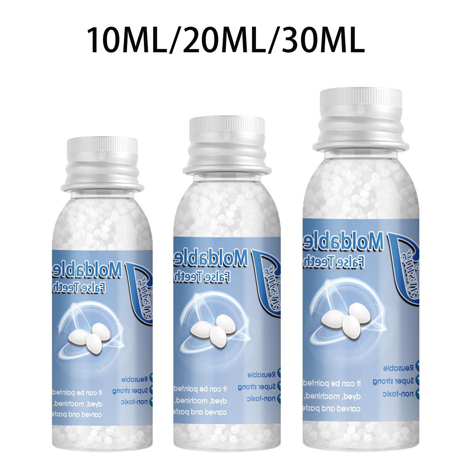Temporary Tooth Repair Kit Denture Adhesive Teeth Gaps for Broken Big Gaps 10ml