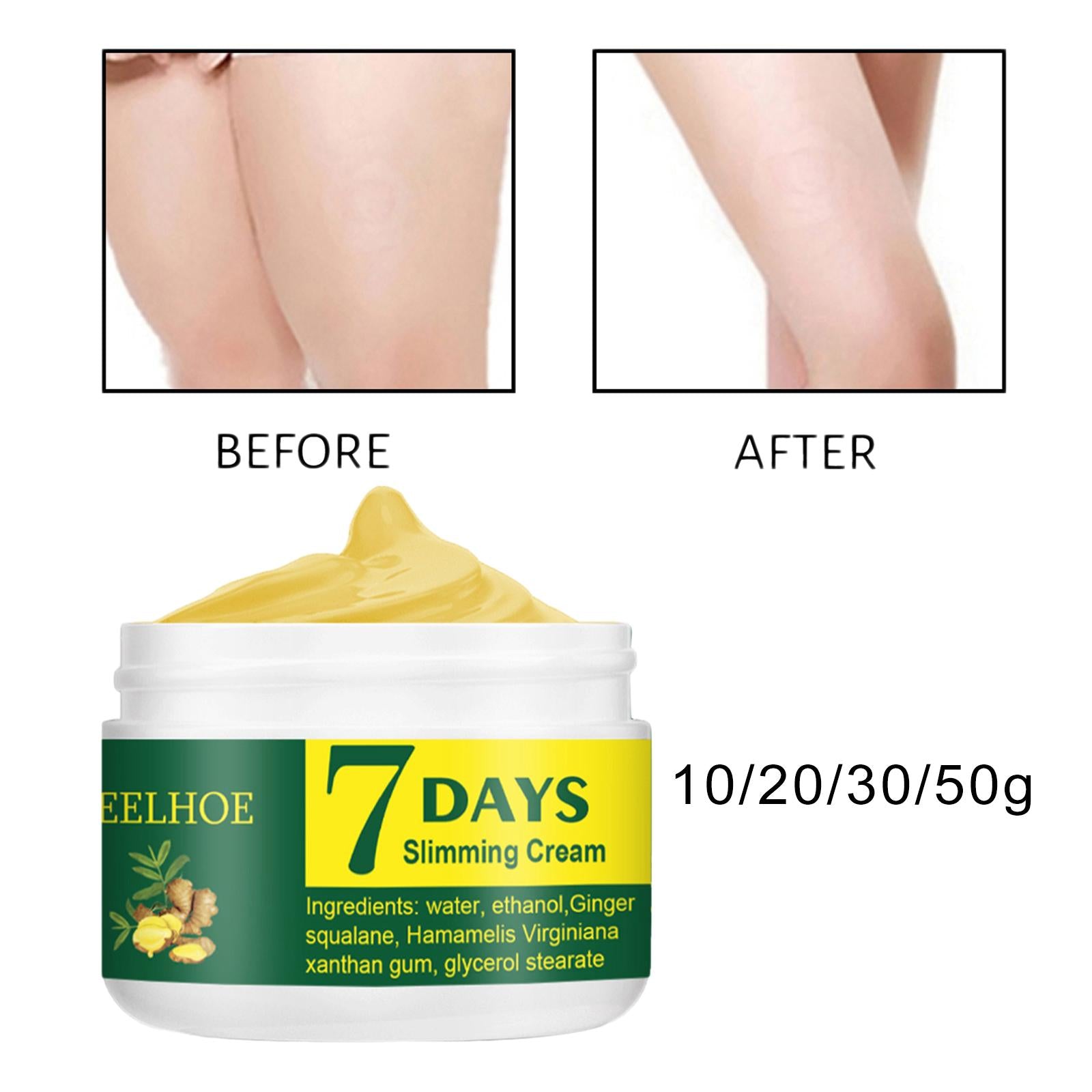 Ginger Tightening Cream Shaping Cream for Women and Man for Waist Leg Arm 10g