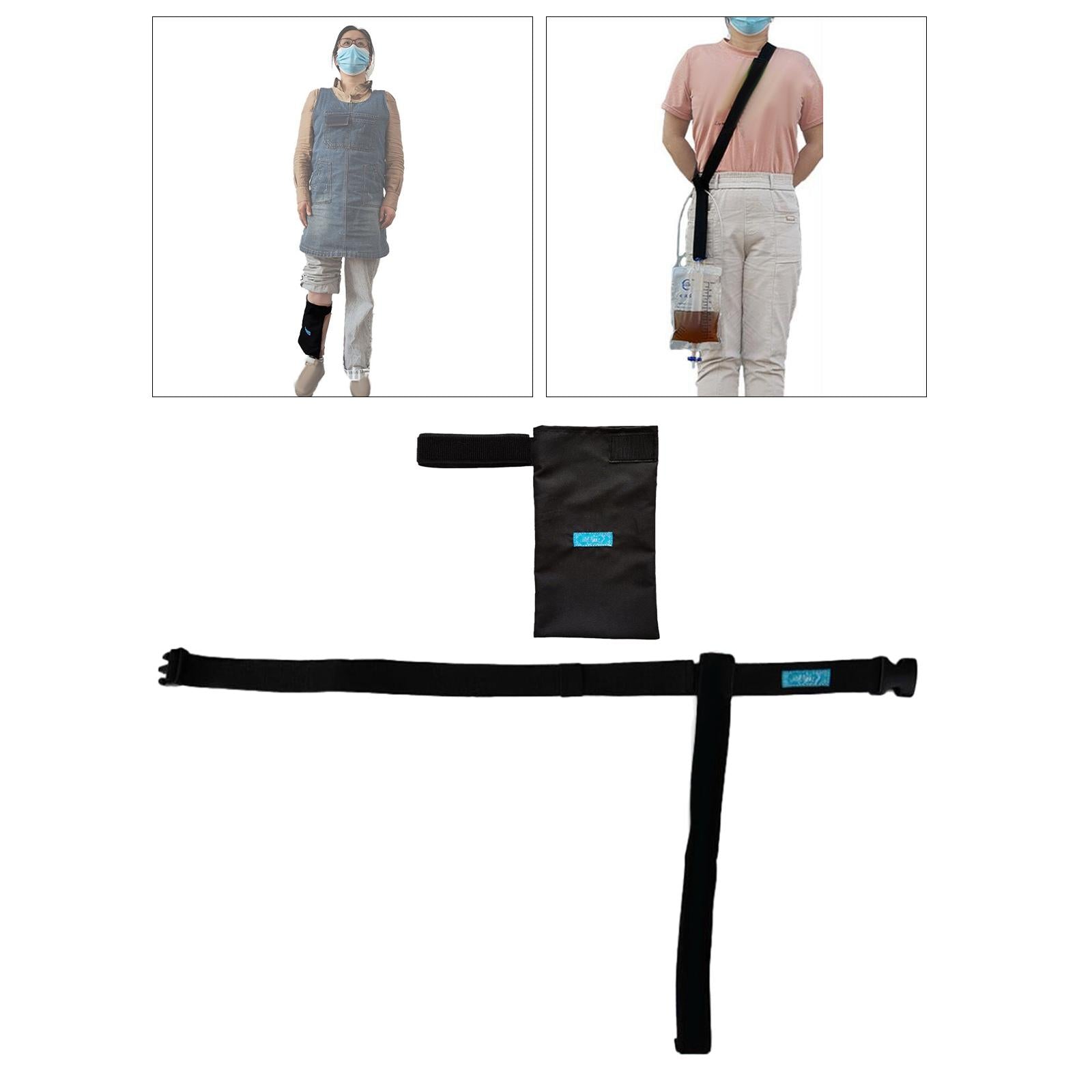 Drainage Bag cover Pouch Fix Devices for Incontinent Patients Elderly