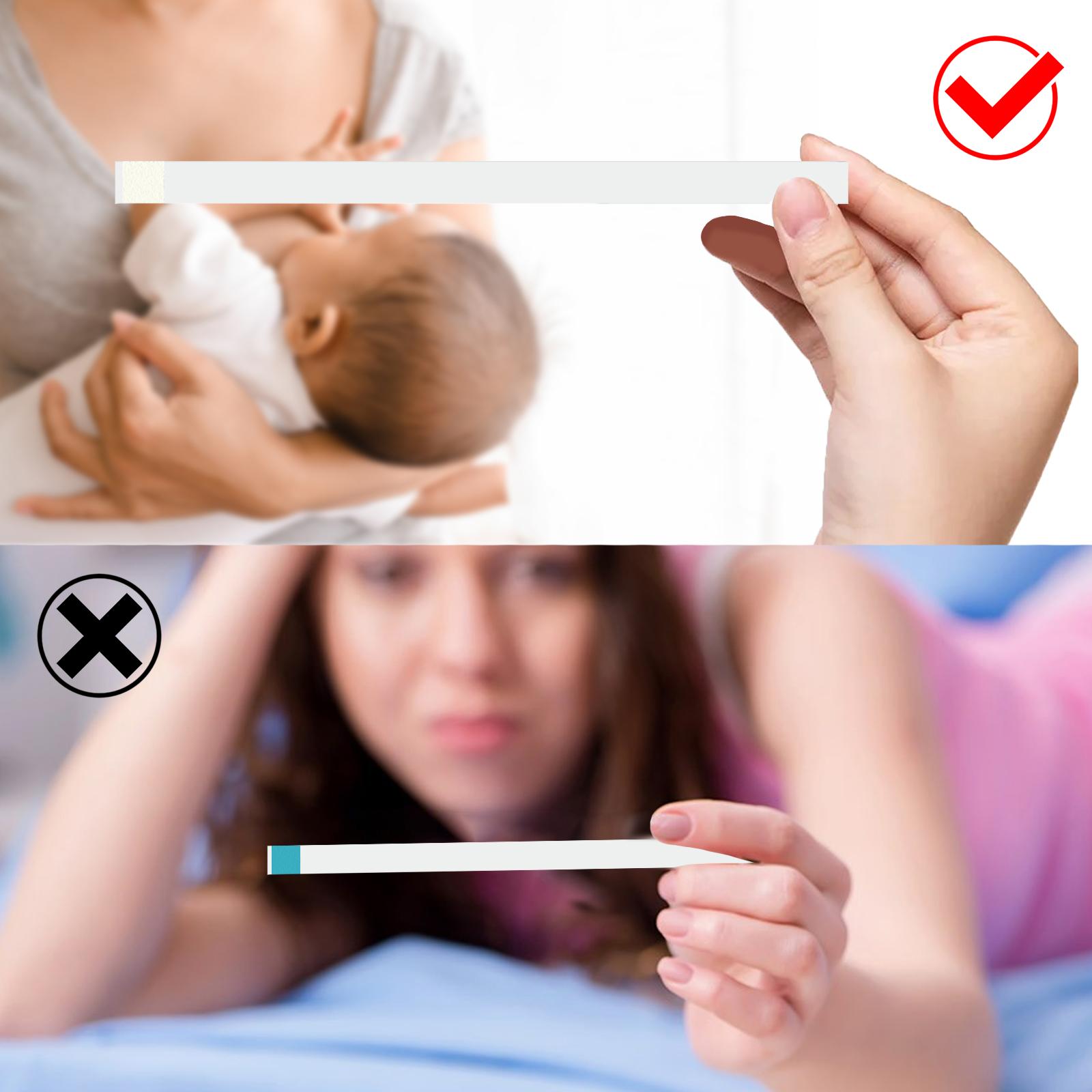 Breastmilk Test Strips for Results in 2 minute Precise detect