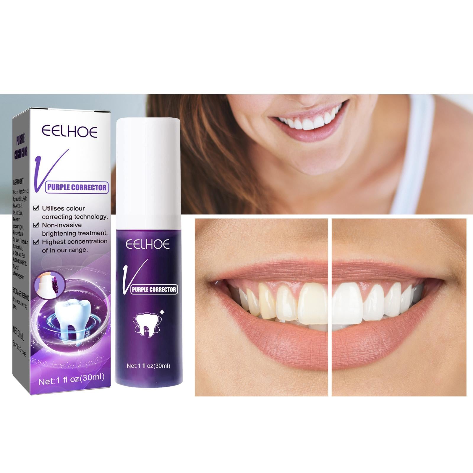Natural 30ml Toothpaste Sensitive Intensive for Women Men Adults Household