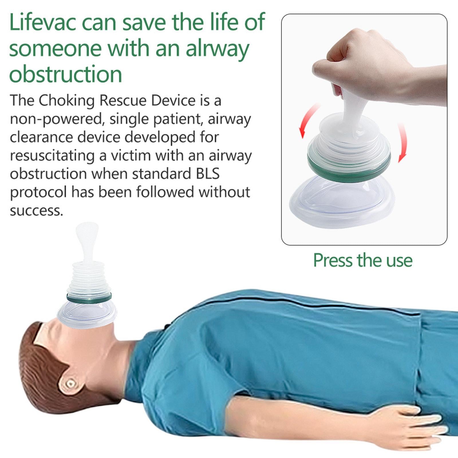Portable Vacuum Suction Apparatus for Toddler Adult Children Home & Outdoor