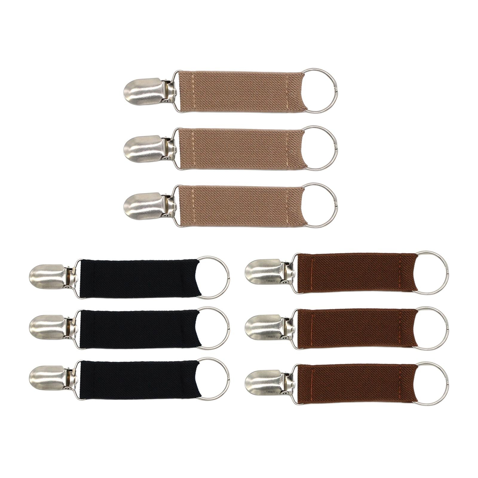 Elastic Hat Clips for Suitcase for Accessory Outdoor Women Light Brown