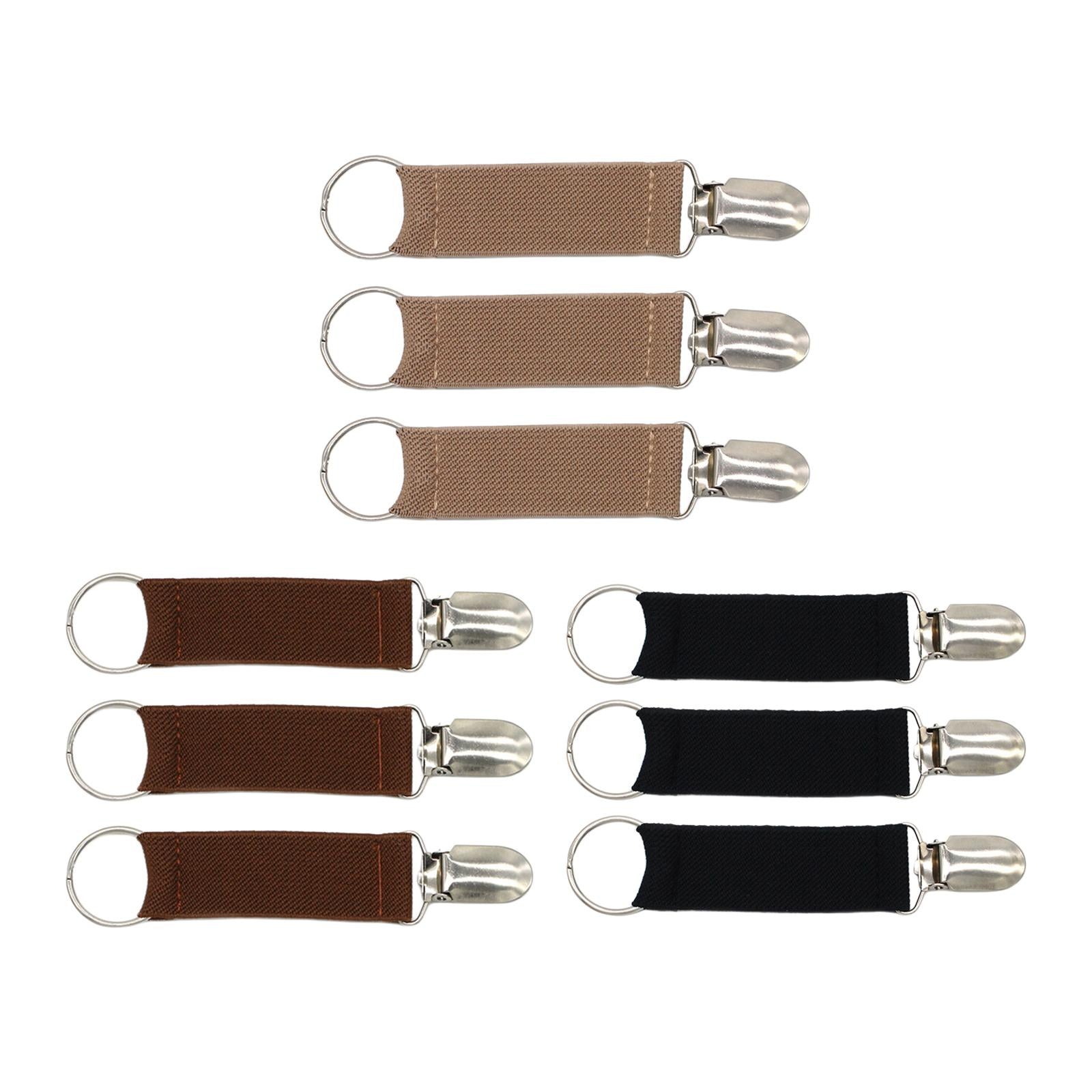 Elastic Hat Clips for Suitcase for Accessory Outdoor Women Light Brown