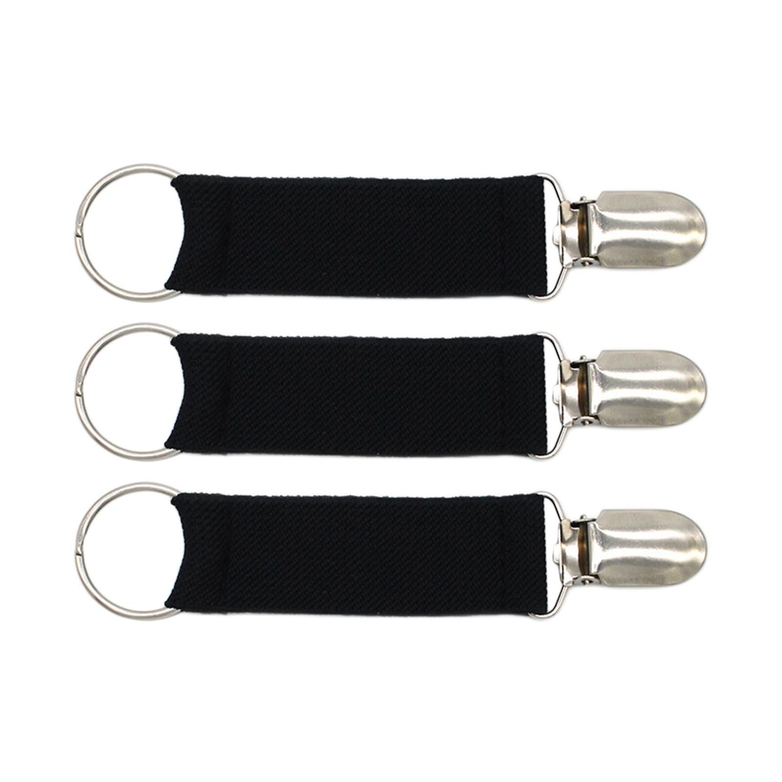 Elastic Hat Clips for Suitcase for Accessory Outdoor Women Black