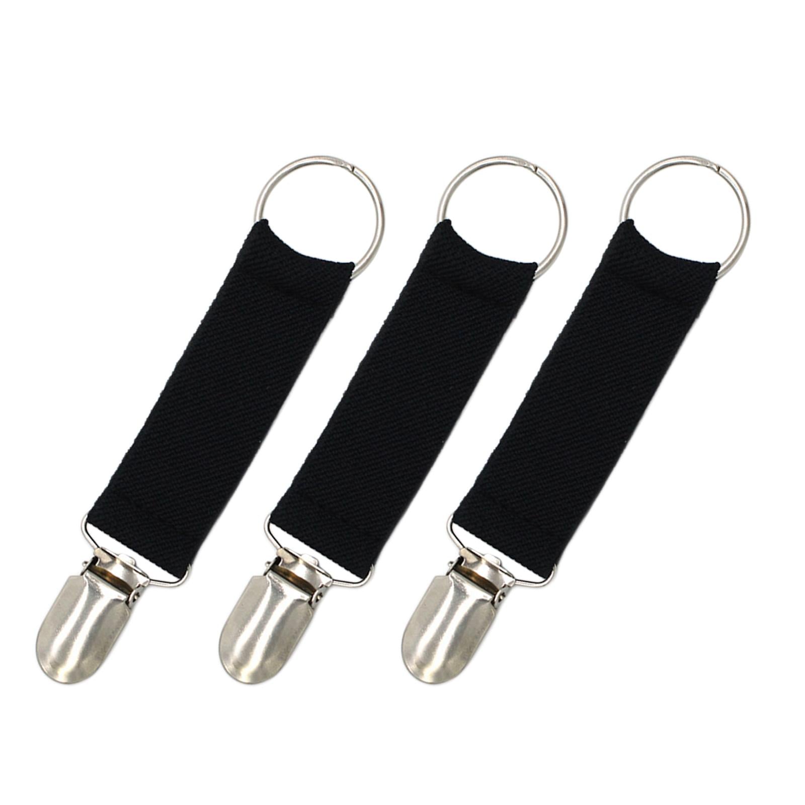 Elastic Hat Clips for Suitcase for Accessory Outdoor Women Black