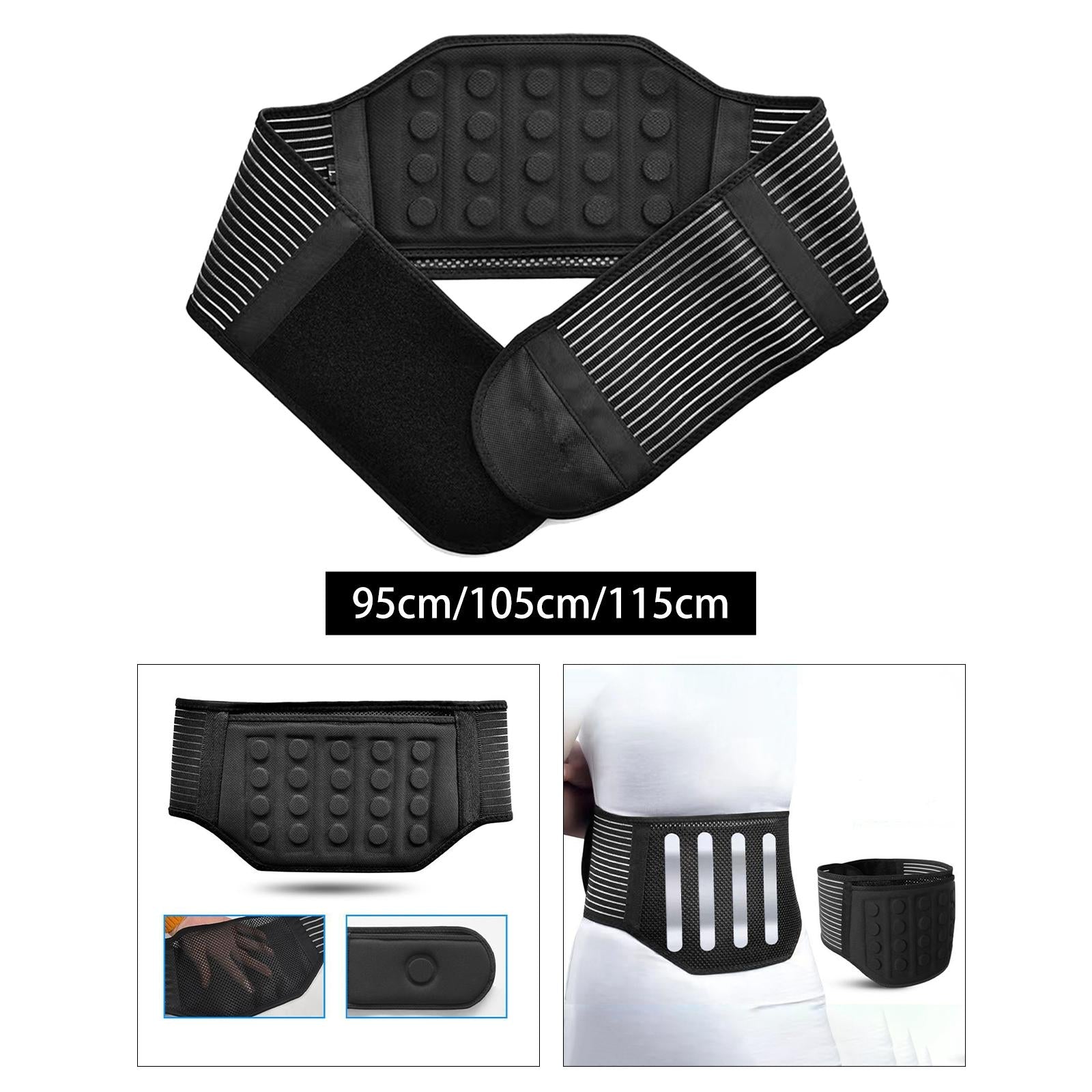 Magnetic Waist Protection Belt Breathable Adjustable M