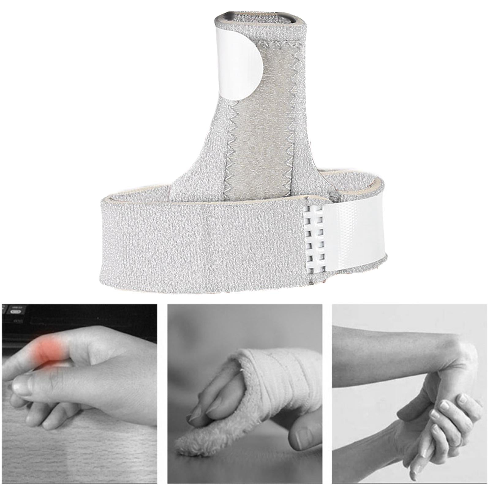 Professional Adjustable Trigger Finger Splint for Left and Right Hand Gray