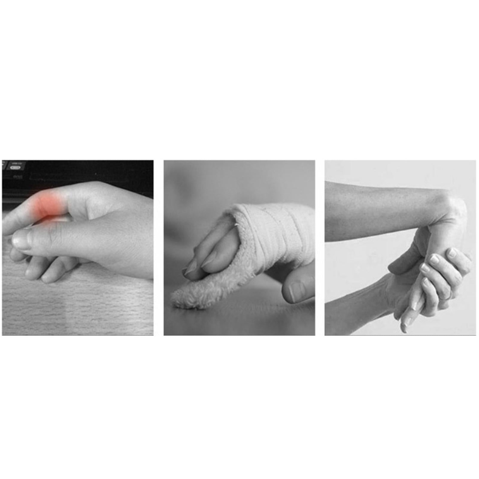 Professional Adjustable Trigger Finger Splint for Left and Right Hand Gray
