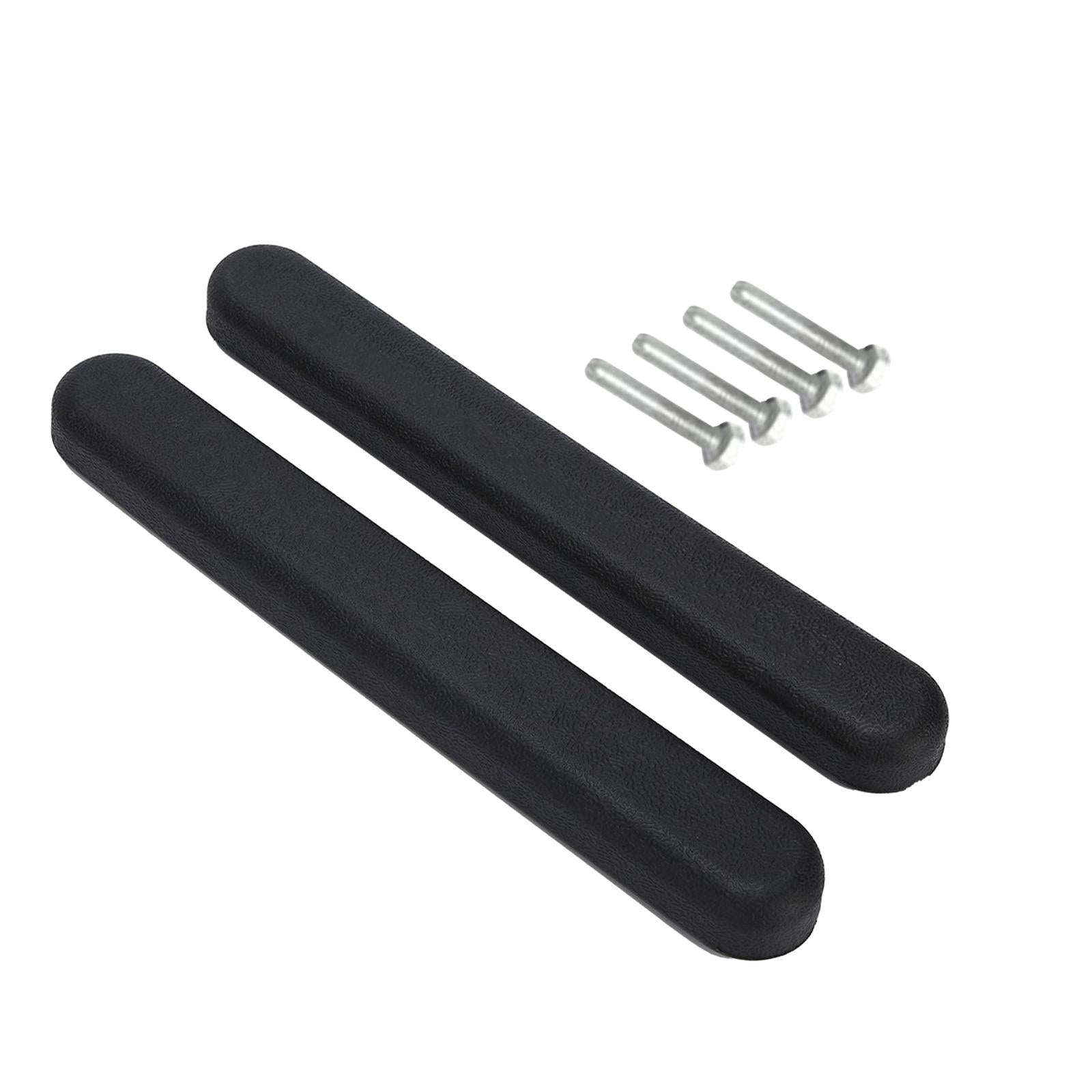 2 Pcs Wheelchair Armrests Pad Accessory with Screws 12inch Armrest Covers