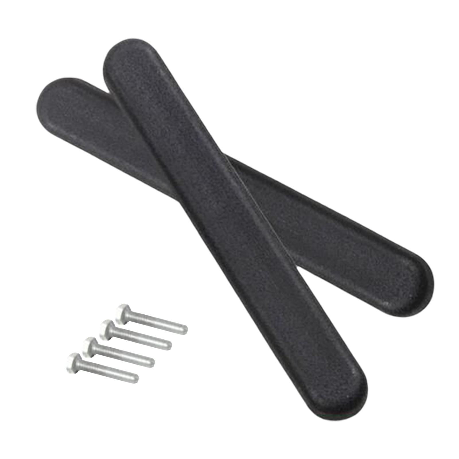 2 Pcs Wheelchair Armrests Pad Accessory with Screws 12inch Armrest Covers