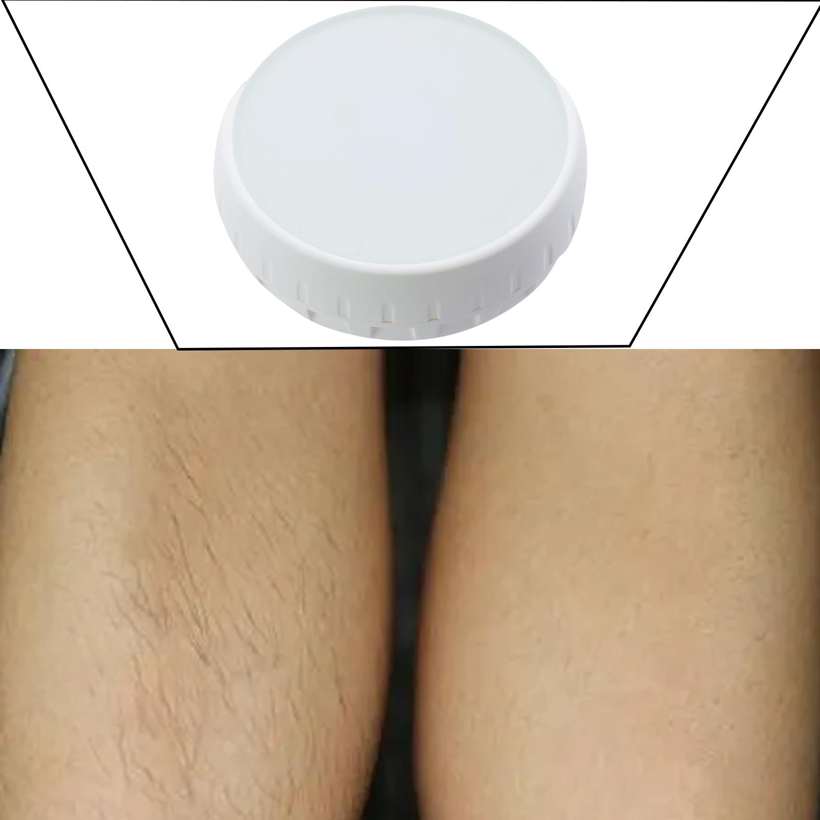 painlessness hair Eraser Mild epilation Portable for Legs Arms Women Men White