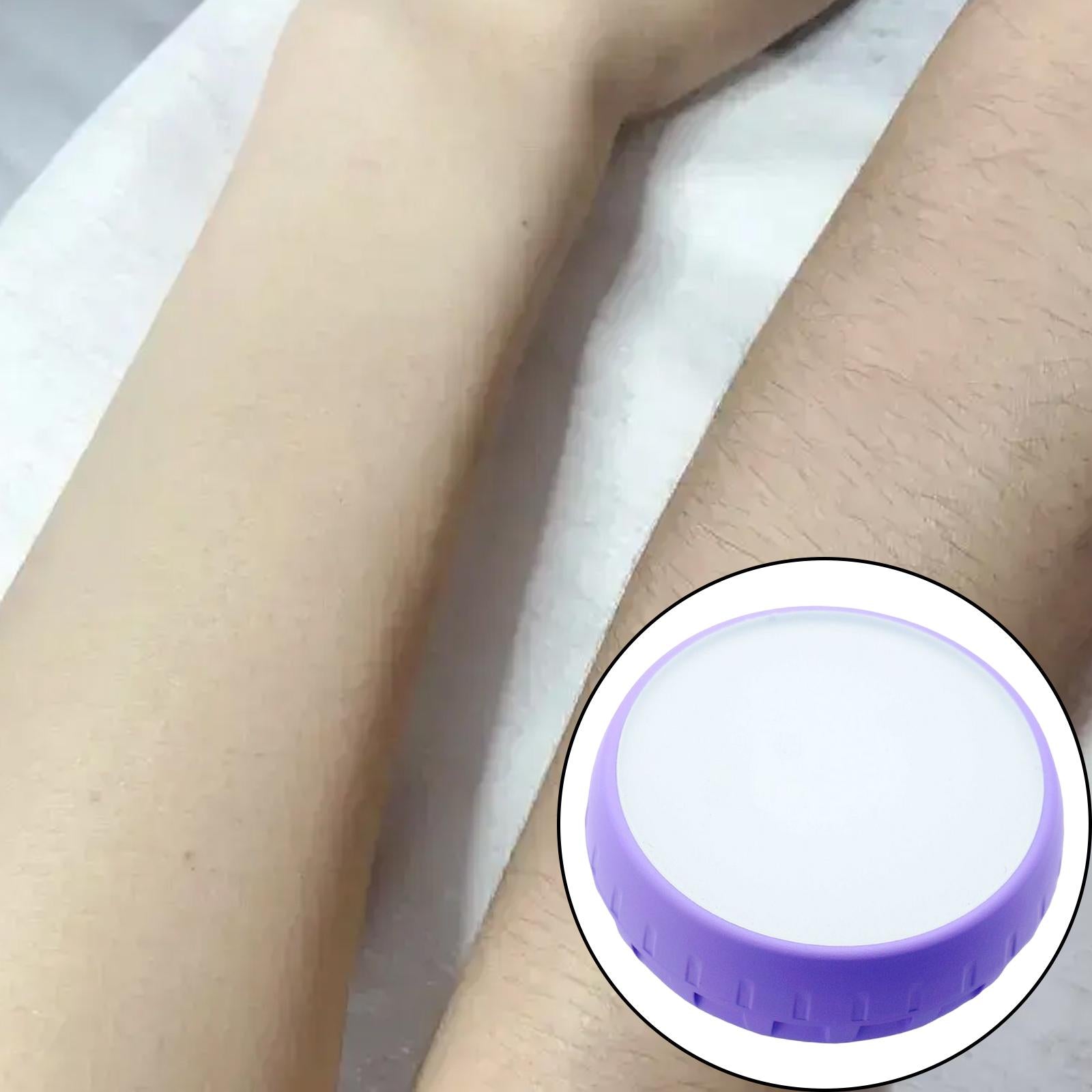 painlessness hair Eraser Mild epilation Portable for Legs Arms Women Men Purple